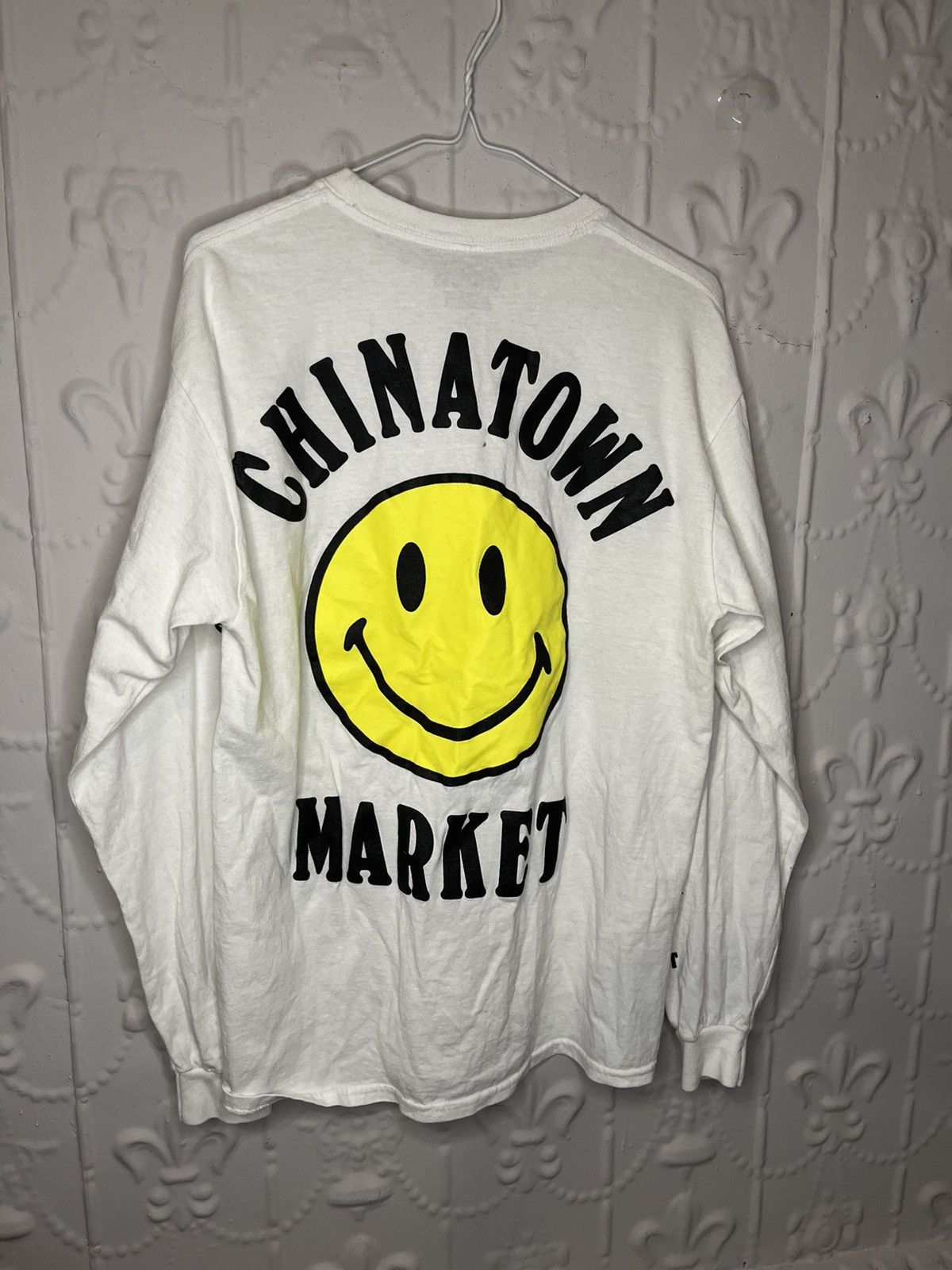 Market Chinatown Market Smiley Face Long Sleeve Tee Shirt Size US M / EU 48-50 / 2 - 2 Thumbnail