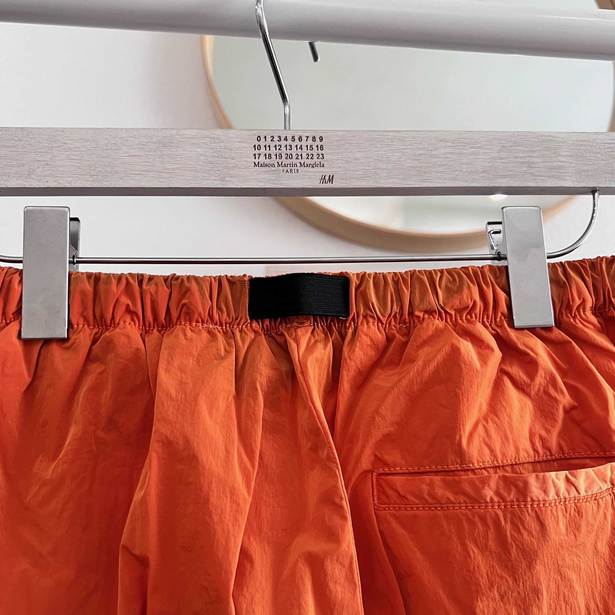 Off-White Off-White OFFF Logo Parachute Cargo Pants Orange - 31 Size US 31 - 7 Thumbnail