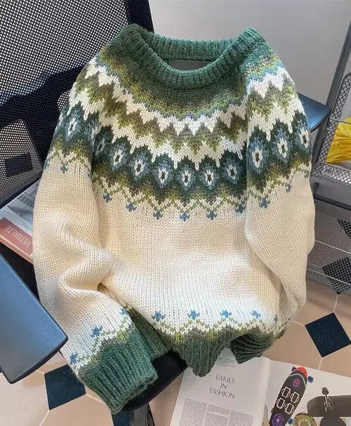 Japanese Brand × Vintage Y2K Knitted Sweater Size ONE SIZE - 1 Thumbnail