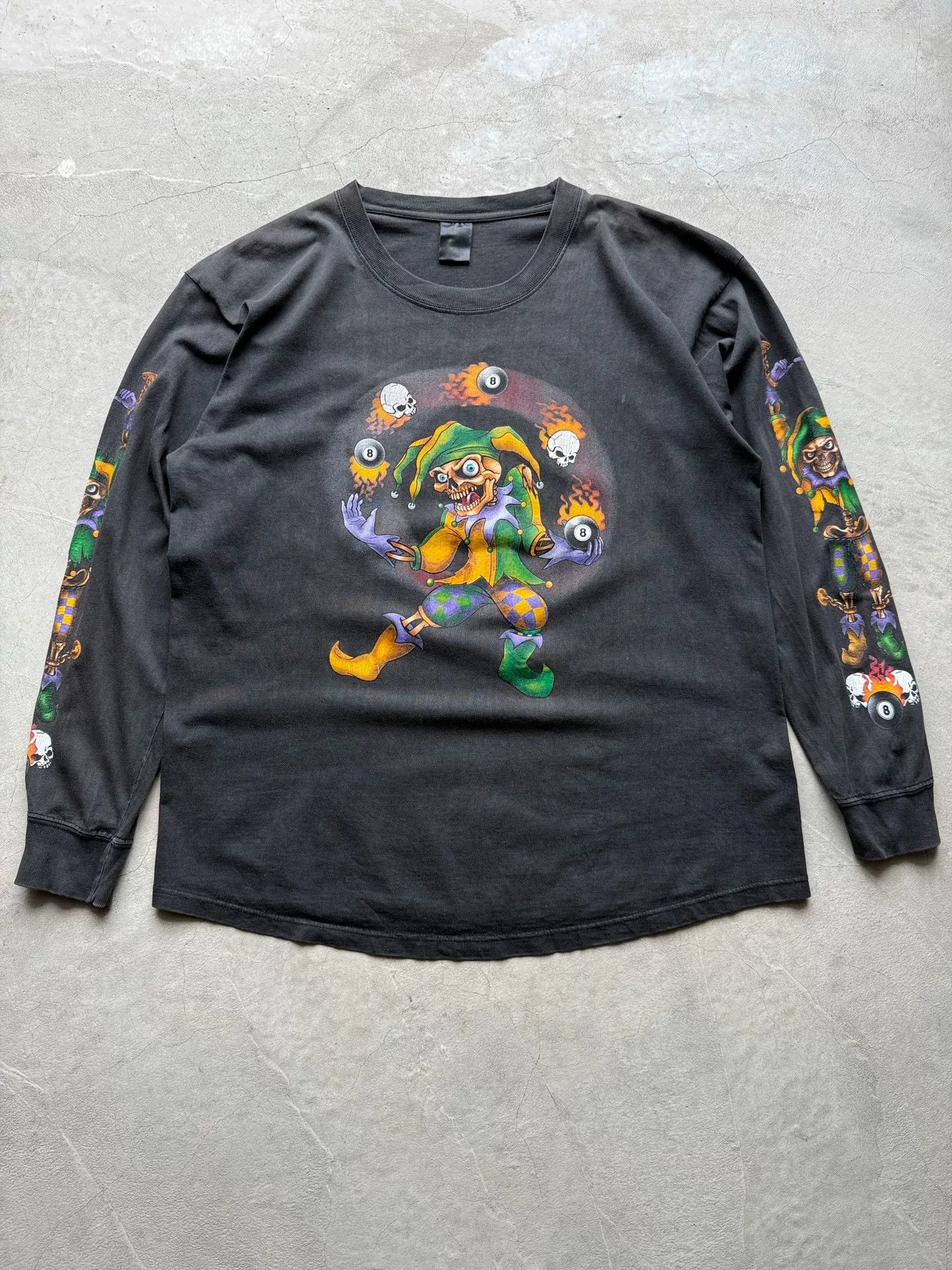 Vintage Vintage 00s Joker Choppers Long Sleeve Tee Size US L / EU 52-54 / 3 - 1 Thumbnail