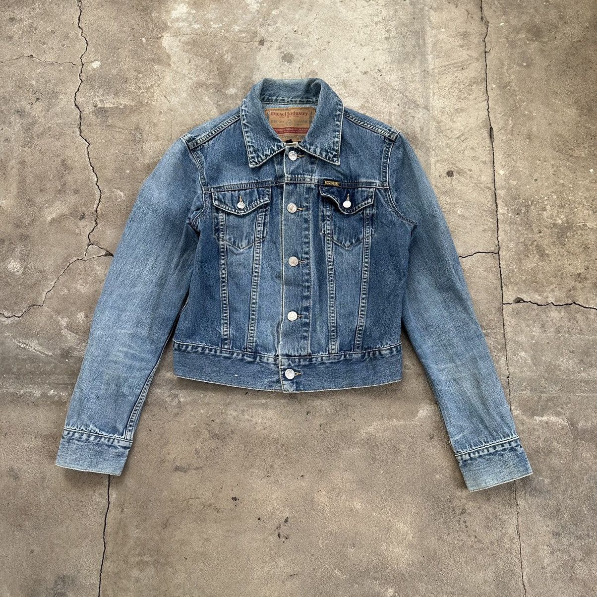 Diesel Diesel Vintage Y2K Washed Blue Denim Jeans Jacket Size S / US 4 / IT 40 - 1 Thumbnail