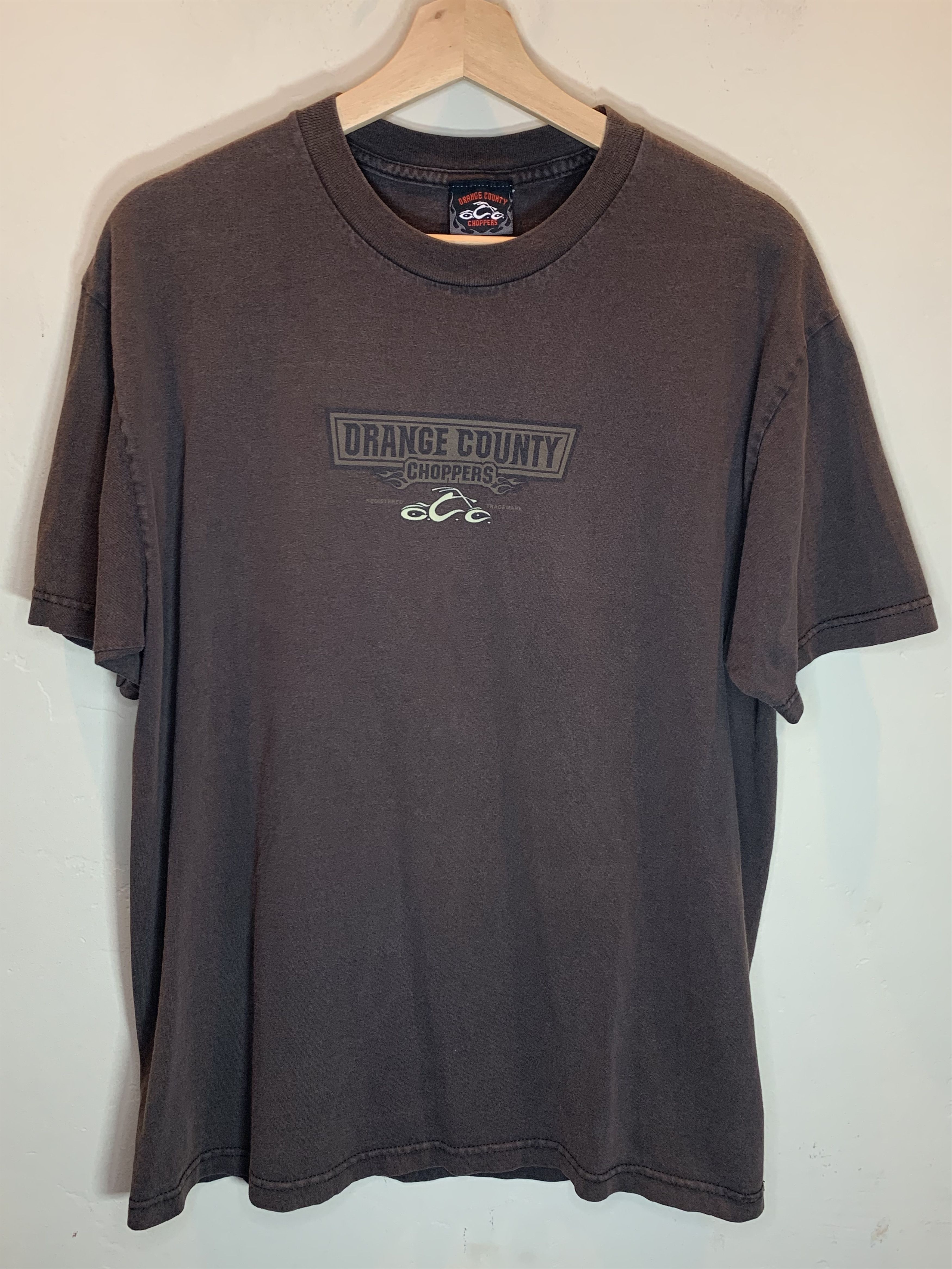 Vintage *RARE* Vintage Orange County Choppers Biker Motorcycle Shirt Size US L / EU 52-54 / 3 - 1 Thumbnail