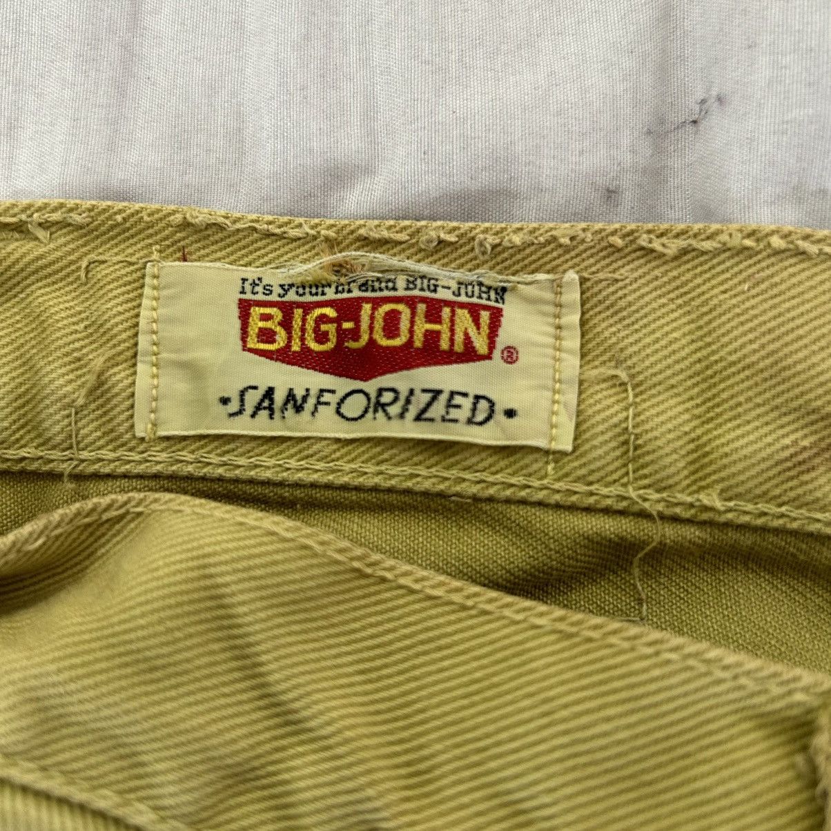 Vintage Vintage Big John Sanforized Dirty Jeans Size US 30 / EU 46 - 16 Thumbnail