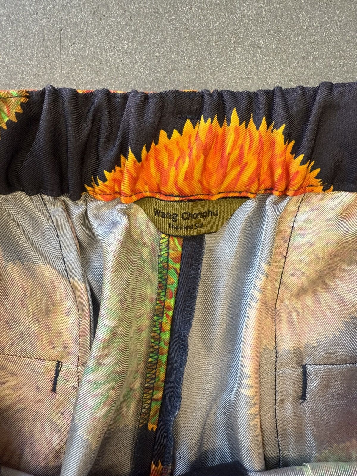 Other Wang Chomphu Thailand Silk Durian Pants Size US 34 / EU 50 - 4 Thumbnail