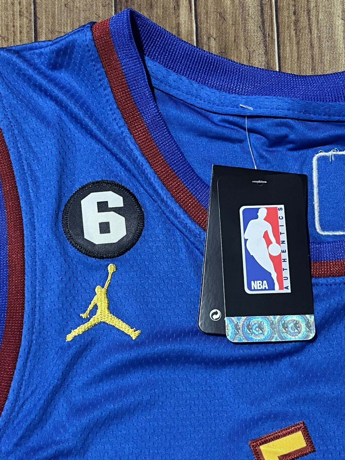 NBA × Nike Nike Denver Nuggets Nikolai Jokić NBA Jersey Size US XXL / EU 58 / 5 - 5 Thumbnail