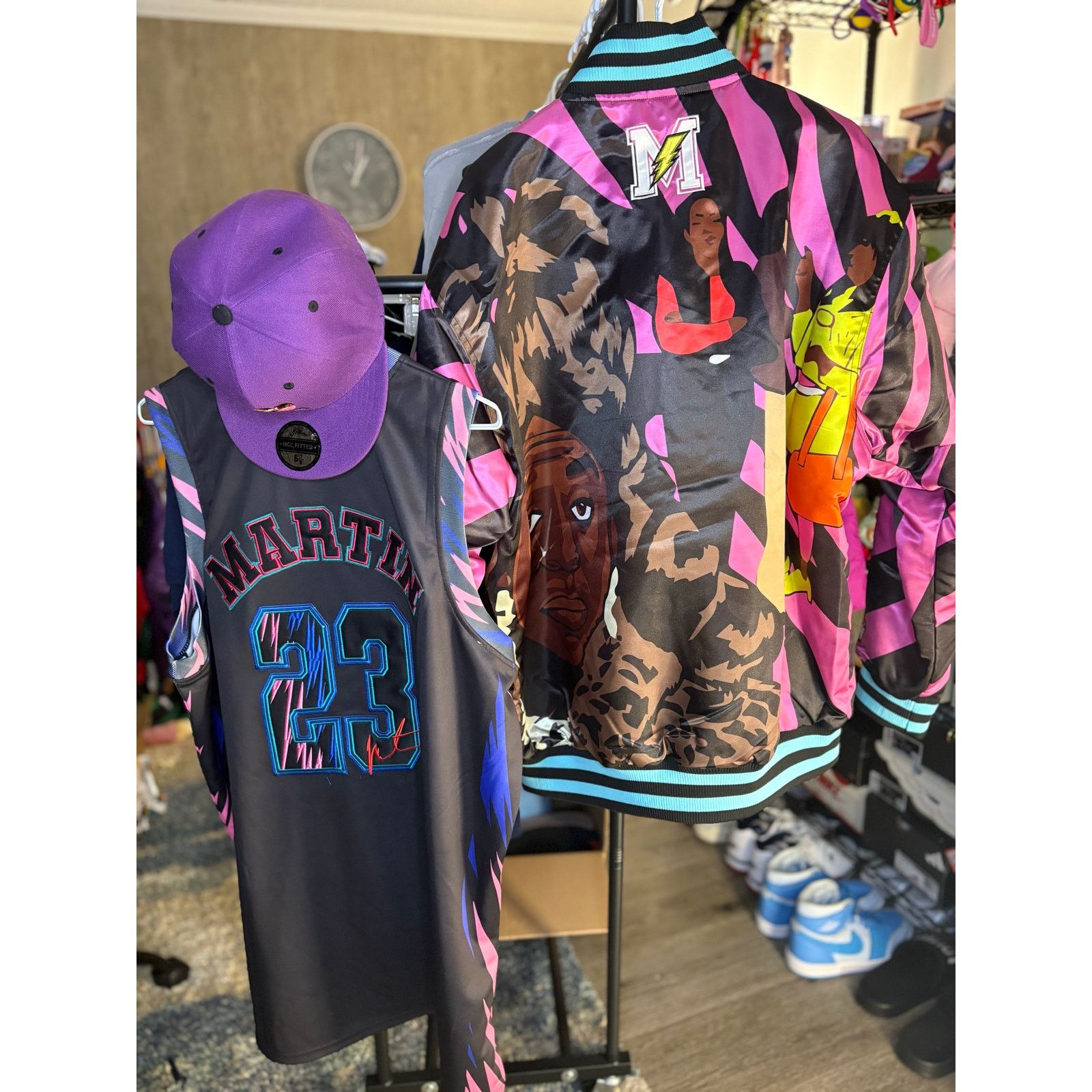 Other NEW 3 Piece Set!! 2XL Martin Jersey, 3XL Jacket, & 6 7/8 Hat Size US XXL / EU 58 / 5 - 5 Thumbnail