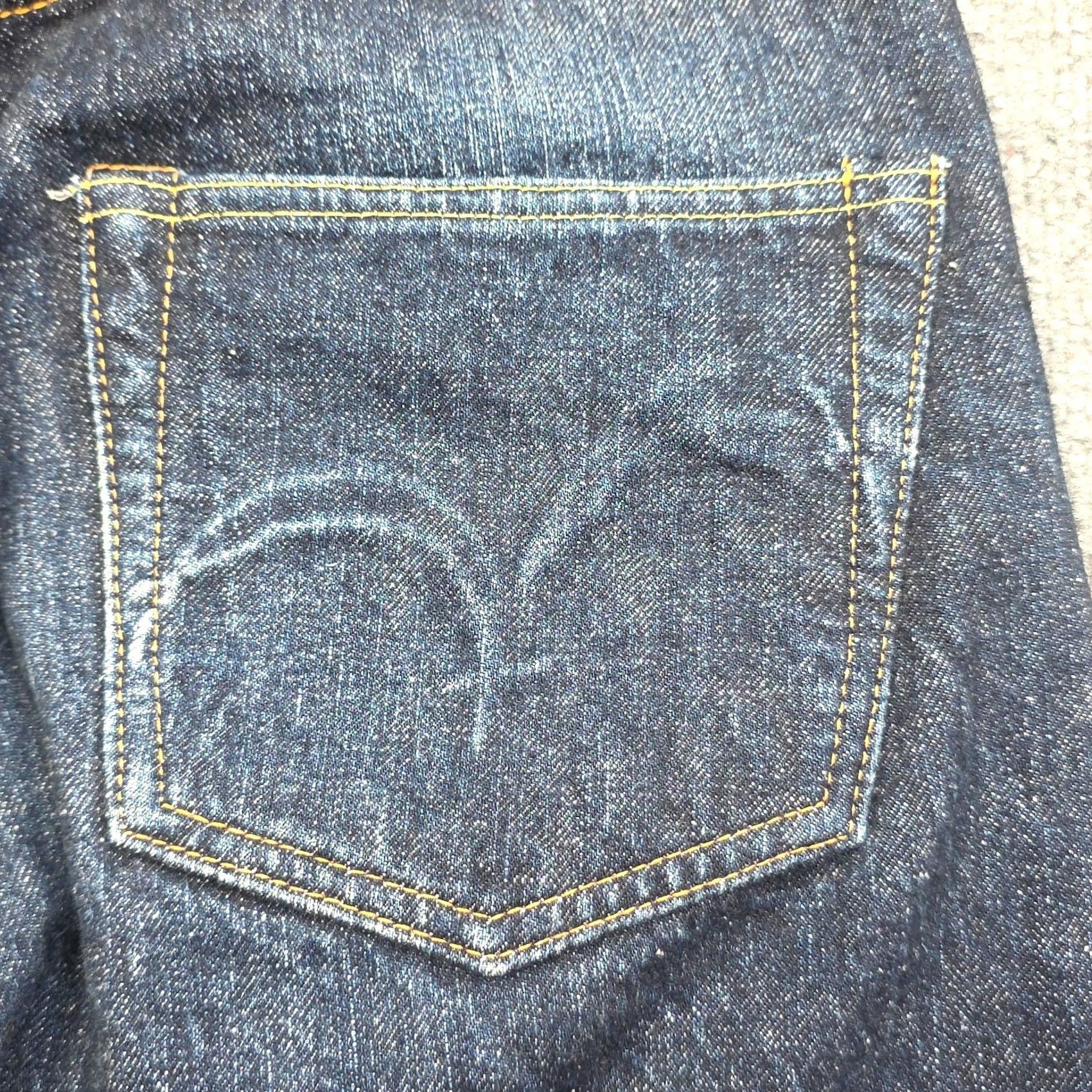 Vintage Samurai Jeans Jeans Regular 28 29 Dark Raw Silk? Size US 28 / EU 44 - 6 Thumbnail