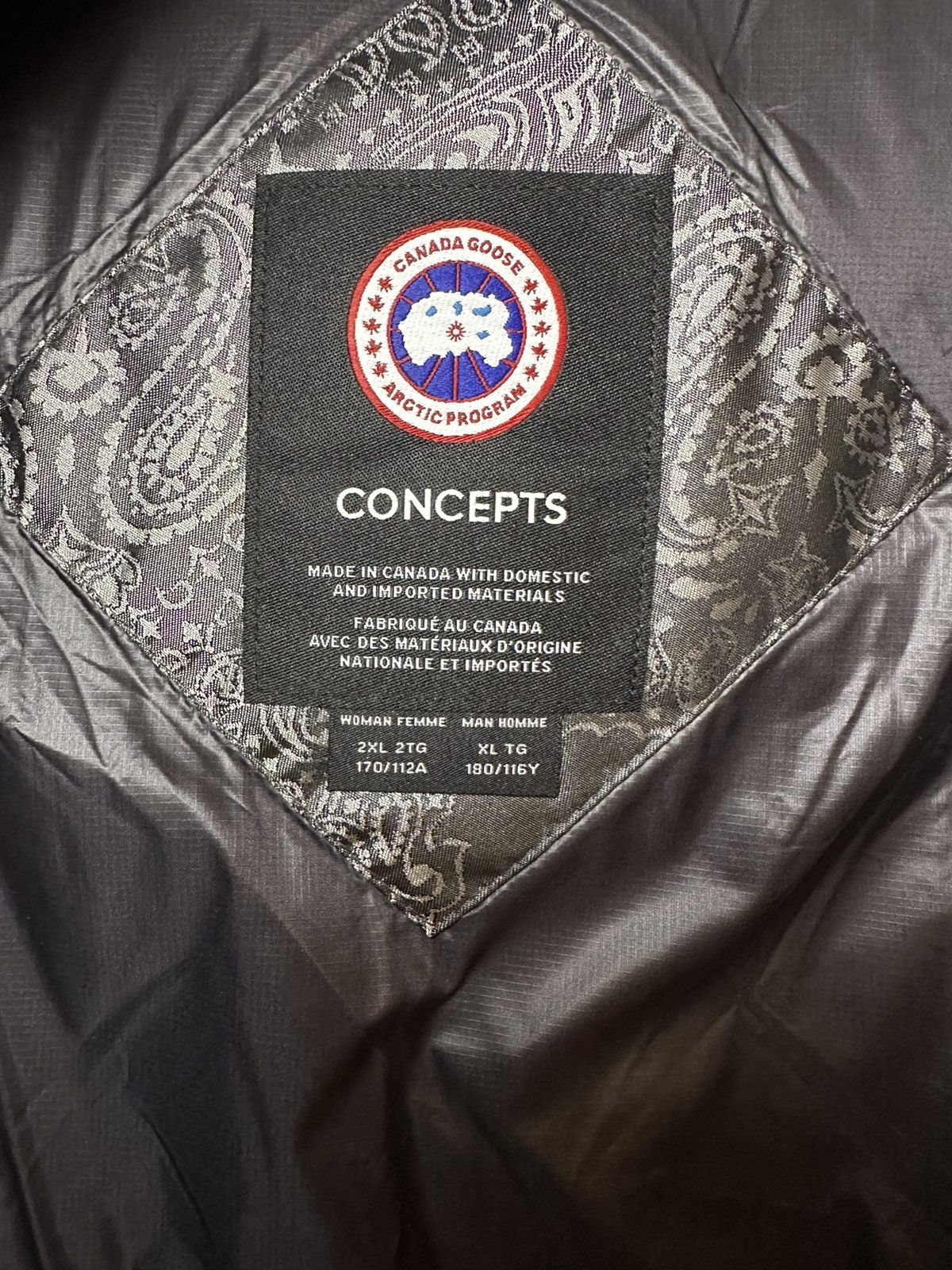 CNCPTS × Canada Goose CNCPTS x Canada Goose Crofton Puffer Size US XL / EU 56 / 4 - 9 Thumbnail