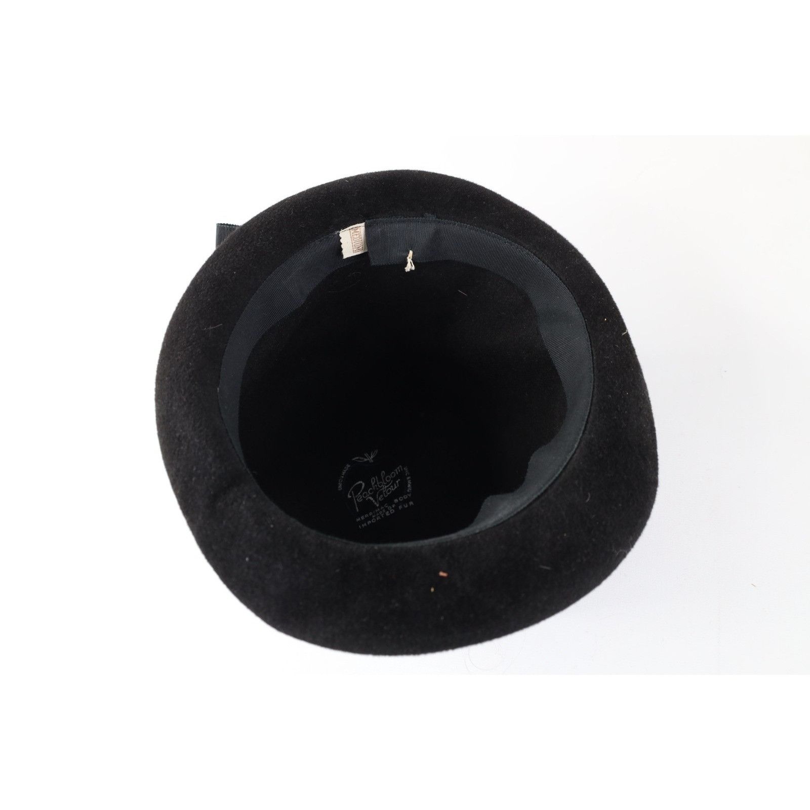 Vintage Vintage 50s 60s Streetwear Genuine Animal Fur Cloche Hat Cap Size ONE SIZE - 7 Thumbnail