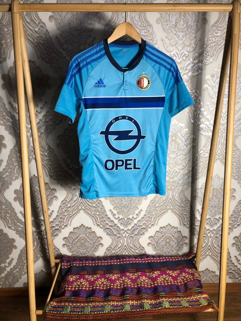 Adidas VINTAGE ADIDAS FC FEYENOORD NETHERLANDS SOCCER JERSEY RETRO Size US S / EU 44-46 / 1 - 4 Thumbnail