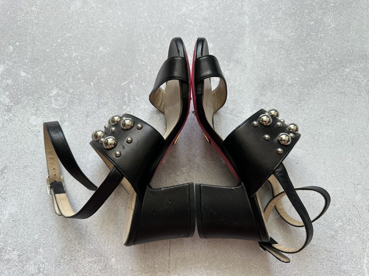 Versace versace 1969 shoes women platform black 35 made in Italy Size US 5 / IT 35 - 7 Thumbnail