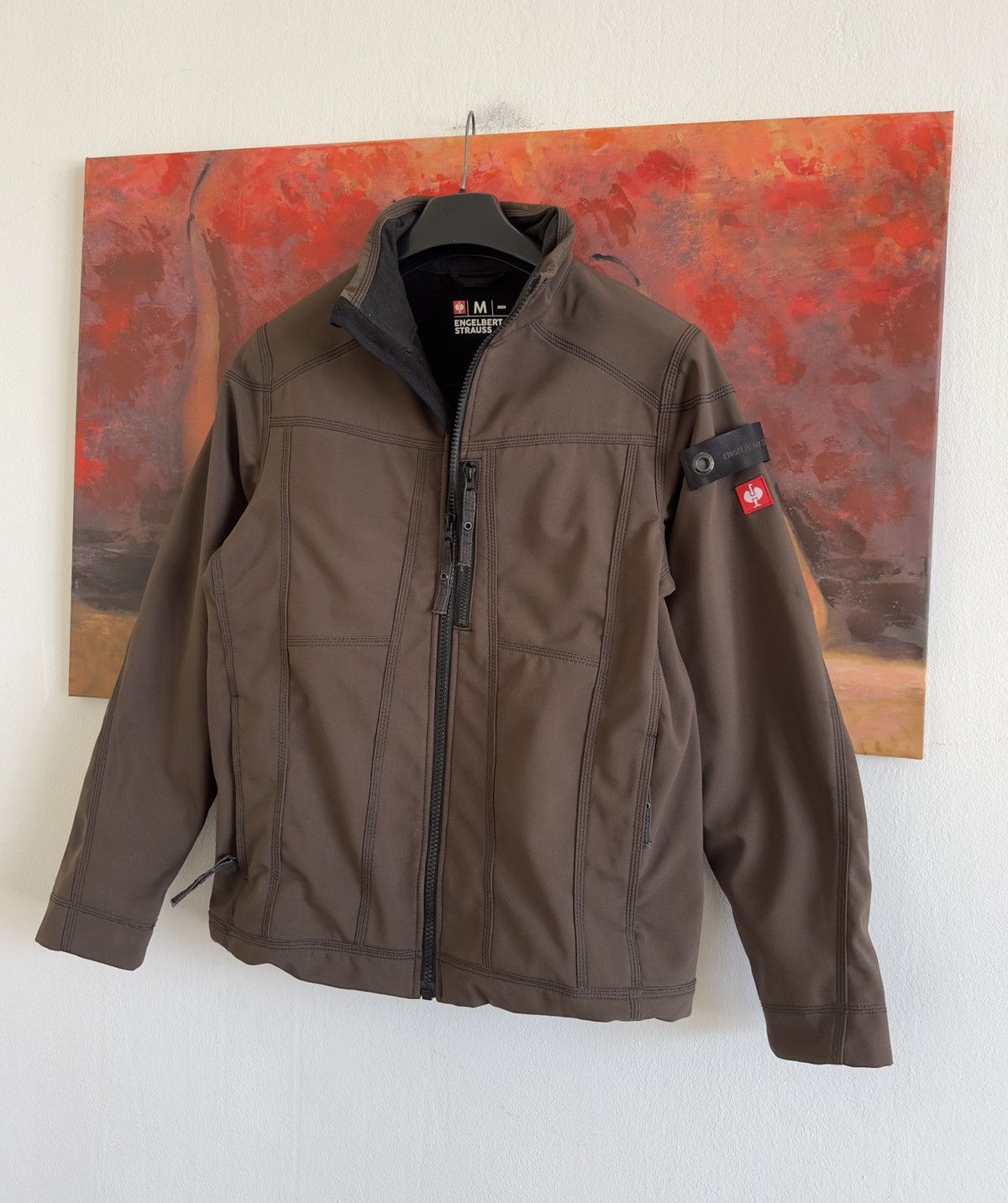 Other Engelbert Strauss Softshell Brown Jacket Size M Size US M / EU 48-50 / 2 - 4 Thumbnail