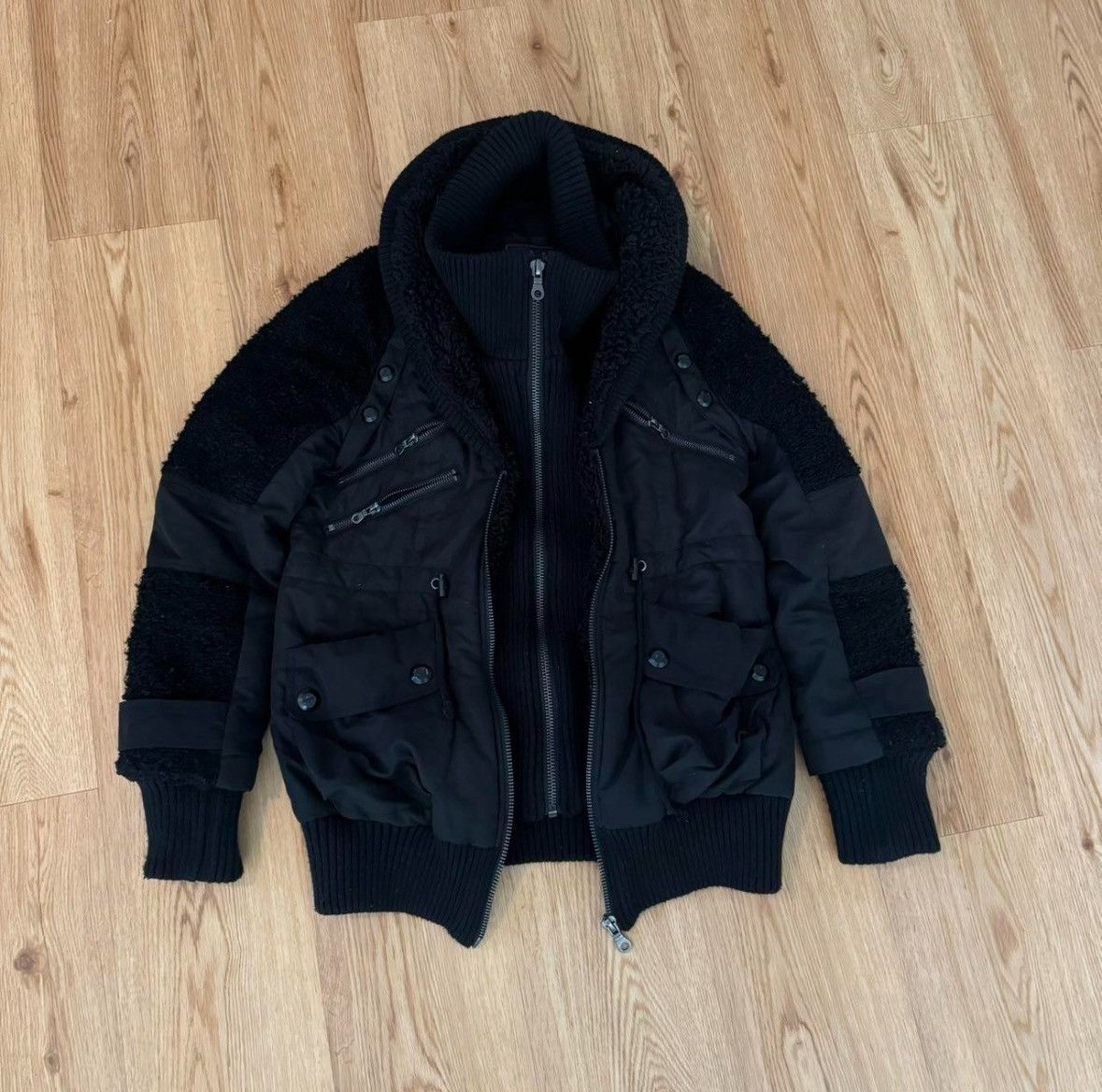 Japanese Brand Heaven And Earth bomber Size M / US 6-8 / IT 42-44 - 5 Thumbnail