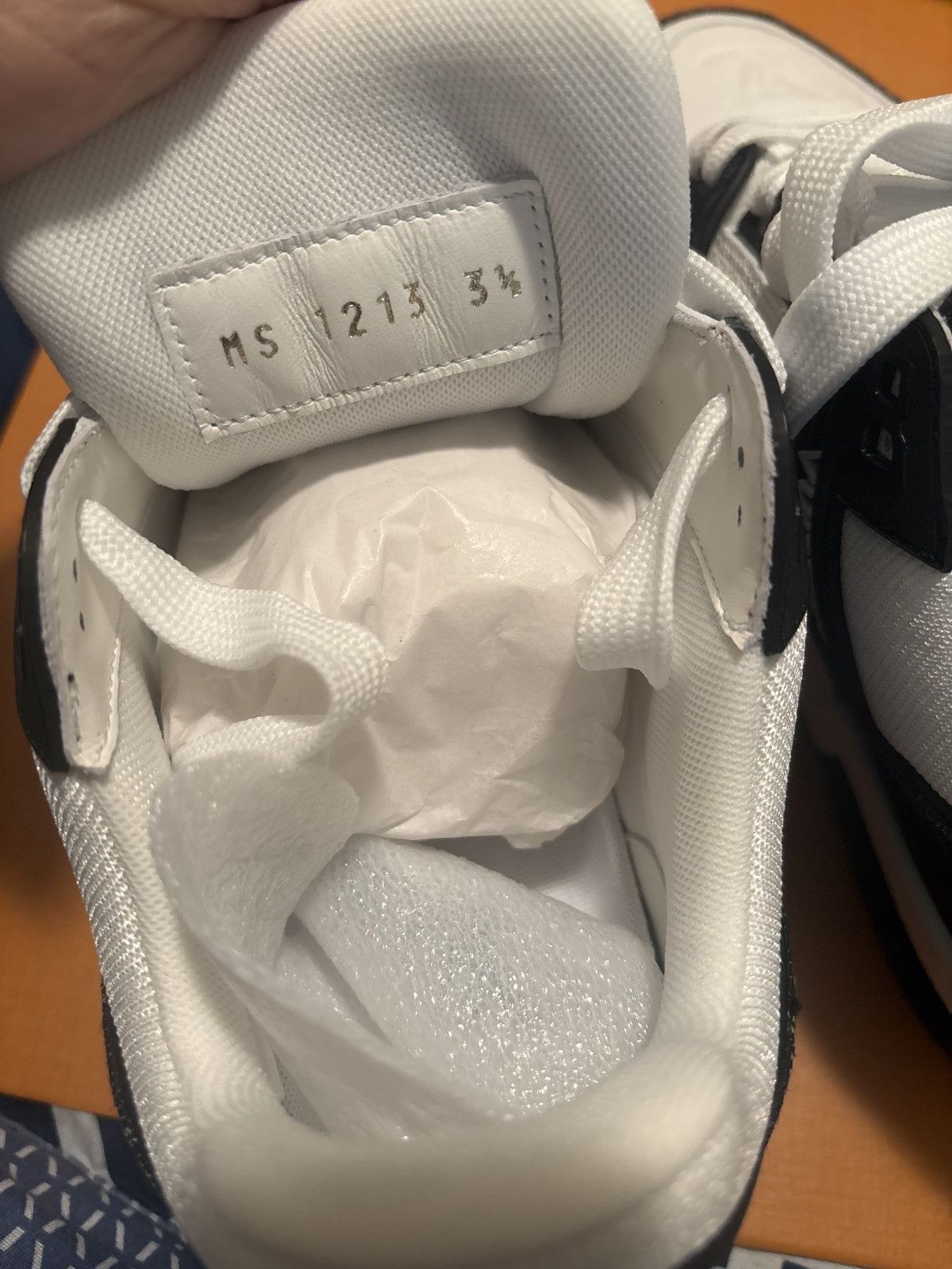 Louis Vuitton LV Trainer Monogram Denim Sneakers Size US 7.5 / IT 37.5 - 6 Thumbnail