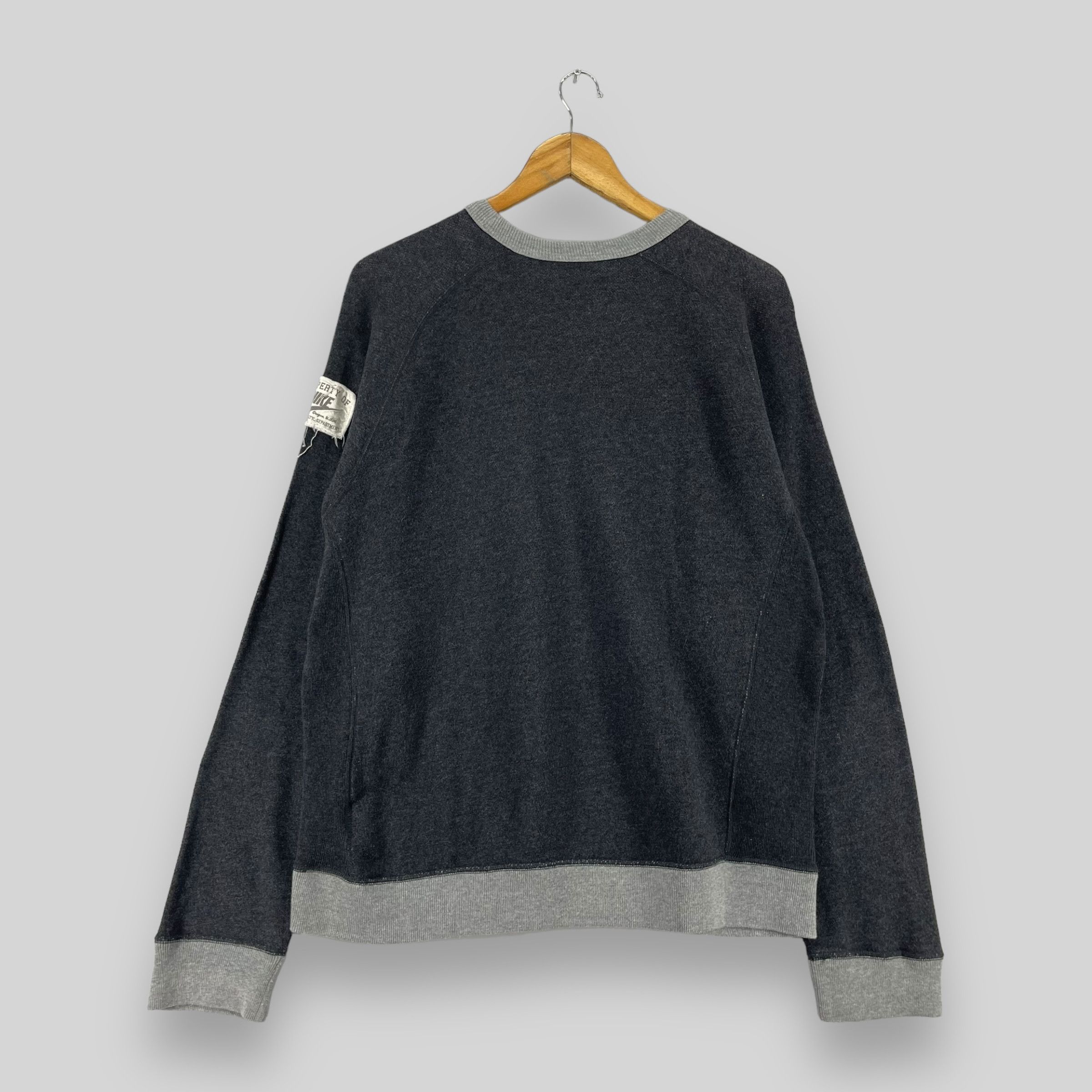 Nike × Vintage Vintage NIKE Big Swoosh Crewneck Sun Faded Sweatshirt Size US M / EU 48-50 / 2 - 7 Thumbnail