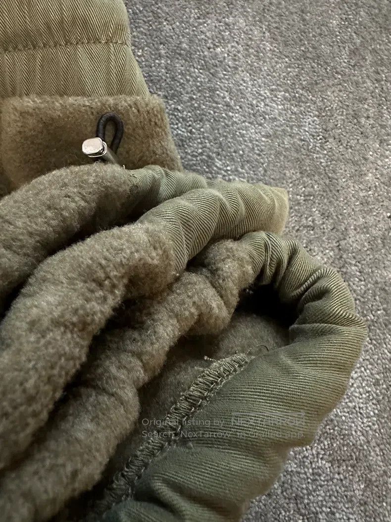 Amiri Amiri Velvet-lined warm military green sport pants, work p Size US 32 / EU 48 - 6 Thumbnail