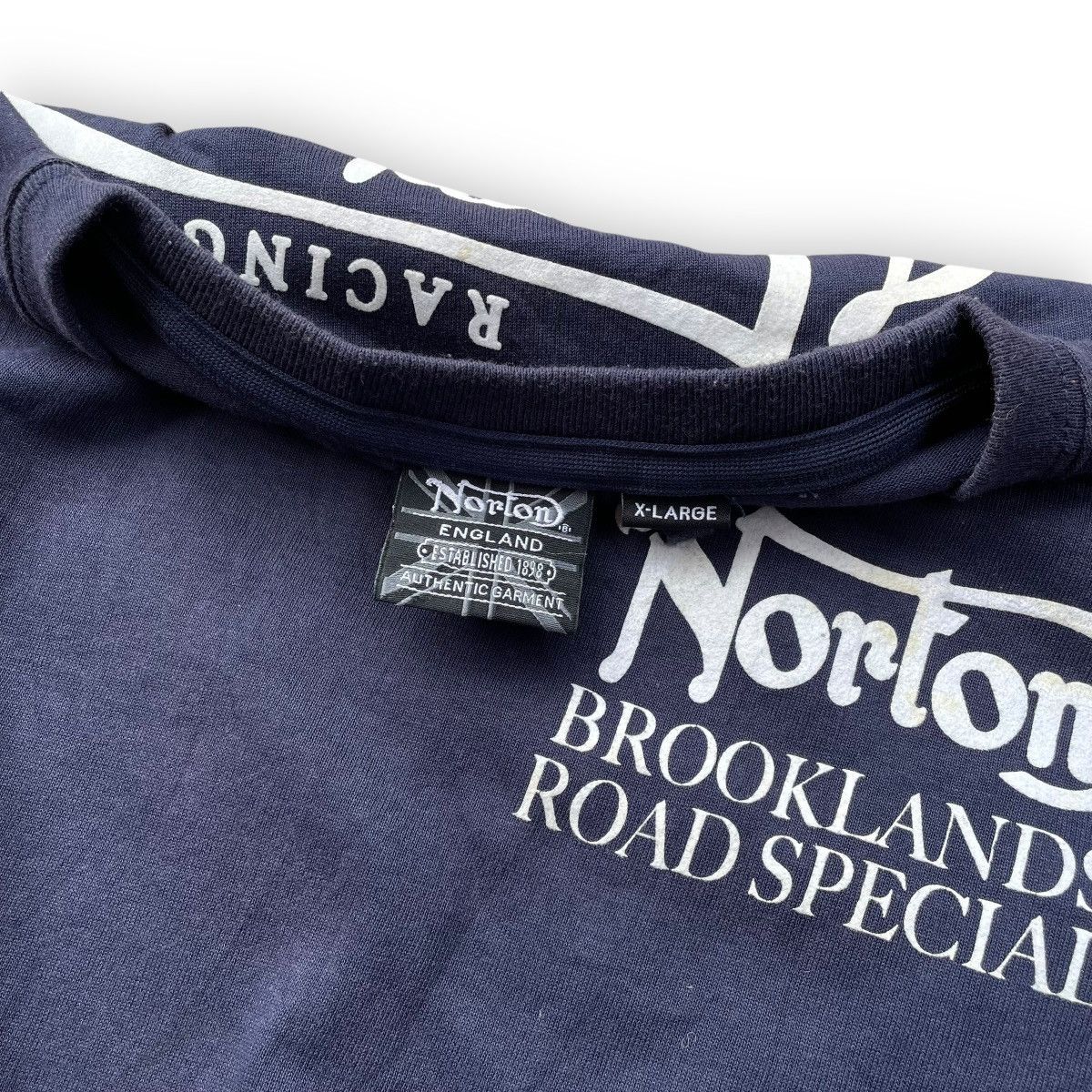 Norton × Vintage Norton England Brooklands Road Special Tee Size US L / EU 52-54 / 3 - 8 Thumbnail