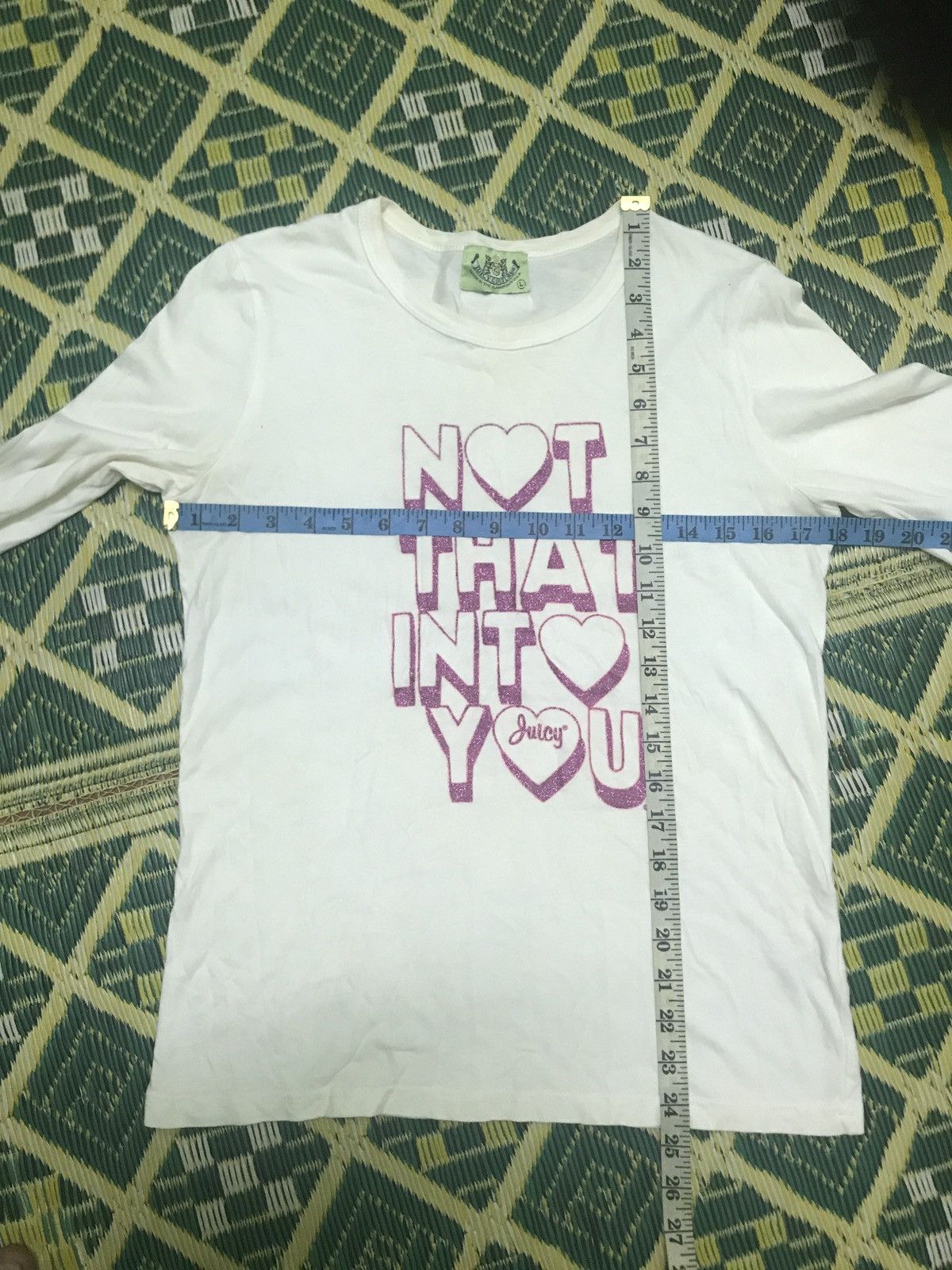 Juicy Couture ‼️ juice couture not that into you very rare Size L / US 10 / IT 46 - 7 Thumbnail