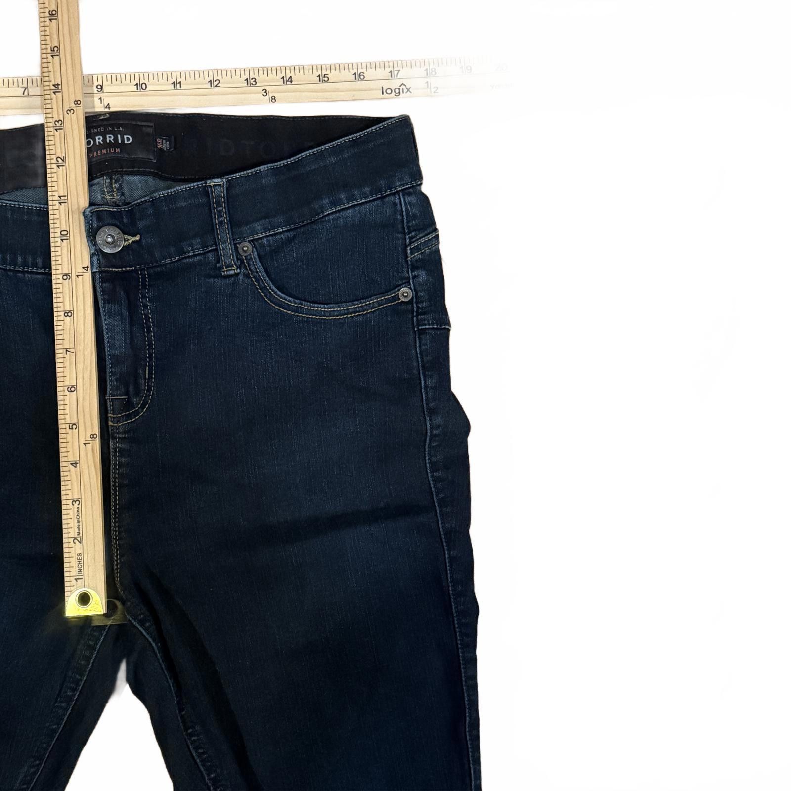 Torrid Torrid Premium Bombshell Skinny Women’s Jeans Dark Blue – 16 Size 38" / US 16 / IT 52 - 3 Thumbnail