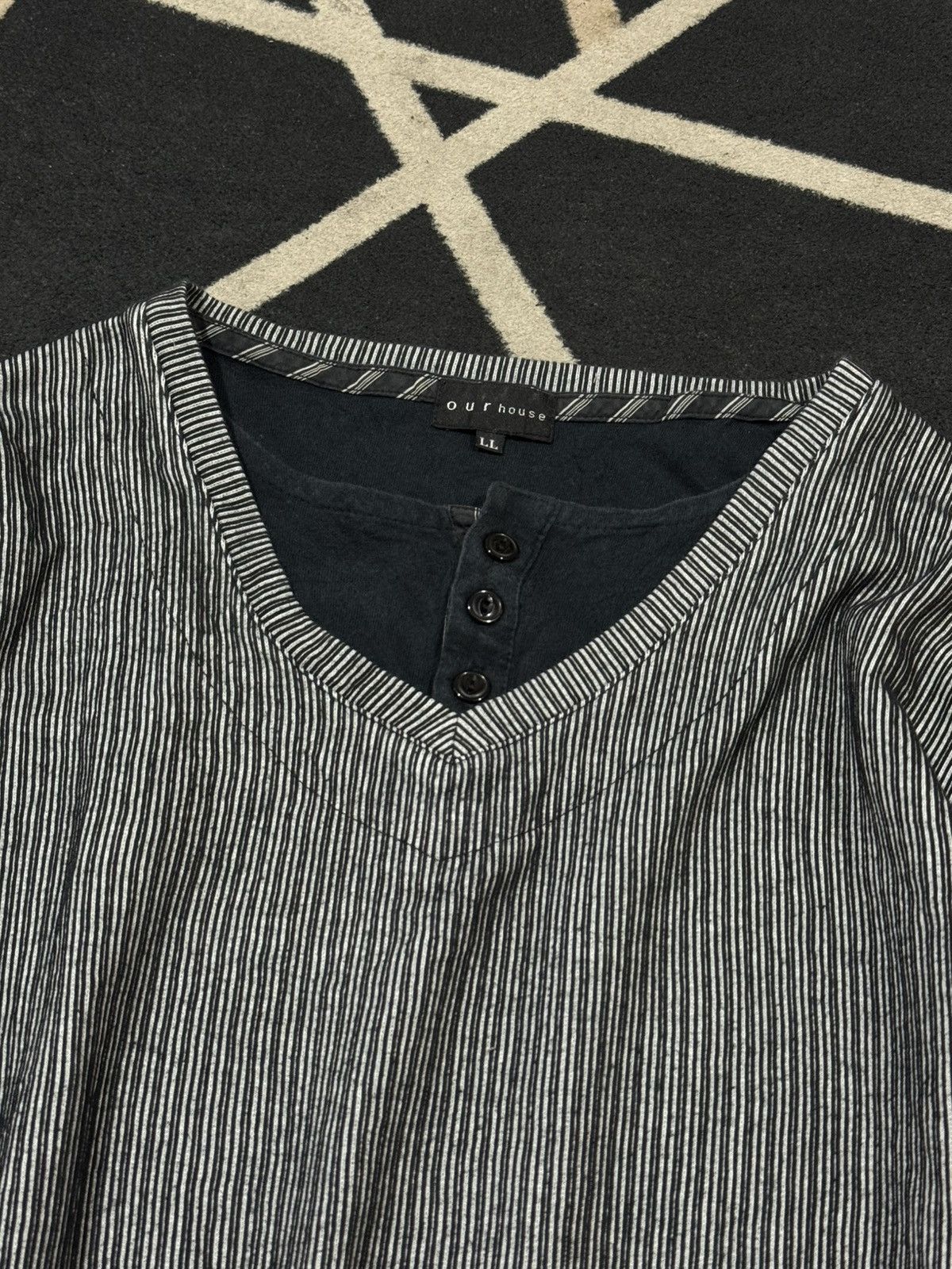 Tornado Mart Ourhouse Japanese Thermal Long Sleeve Gothic Styled Size US L / EU 52-54 / 3 - 4 Thumbnail