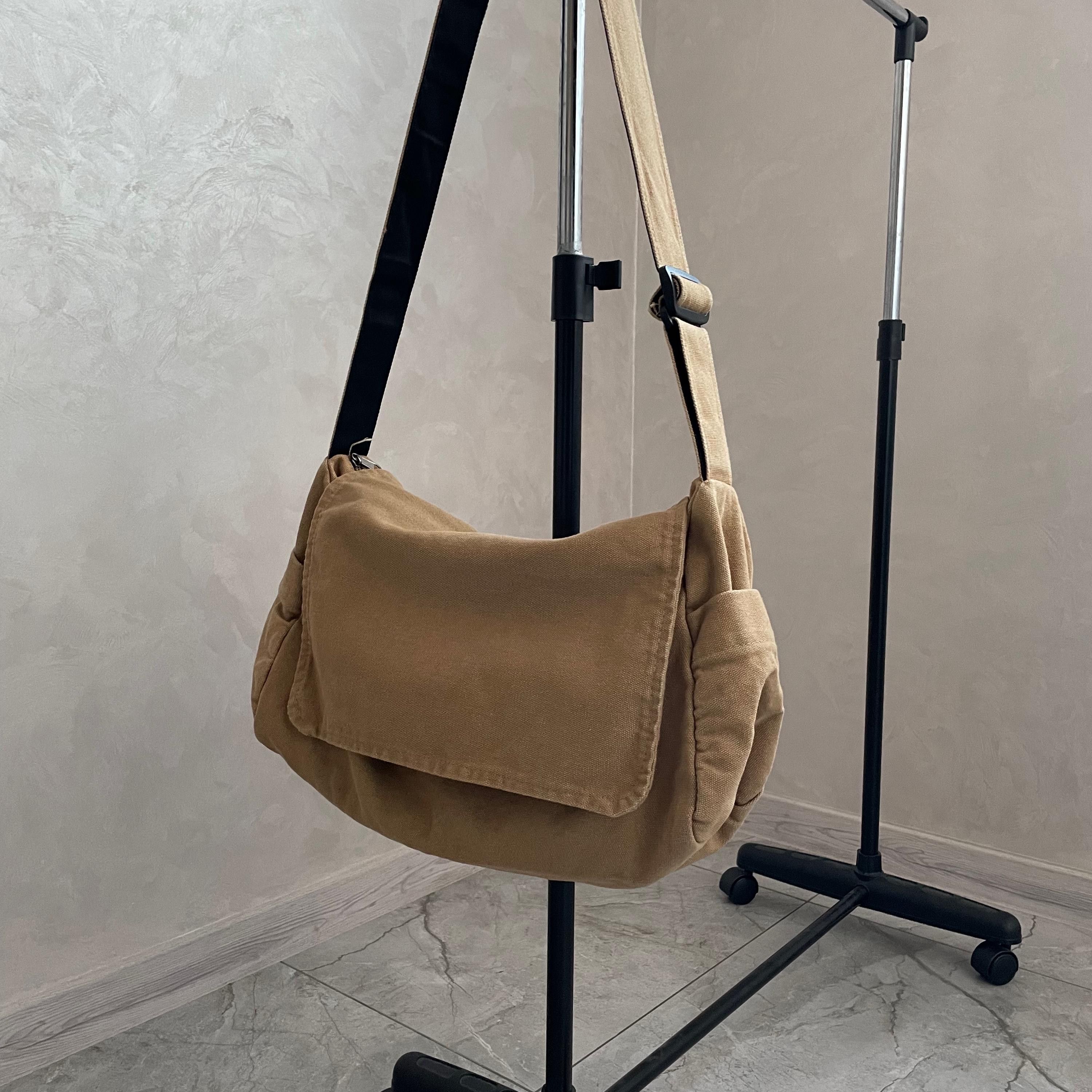Other Canvas Crossbody Bag for Women and Men pockets for School Size ONE SIZE - 7 Thumbnail