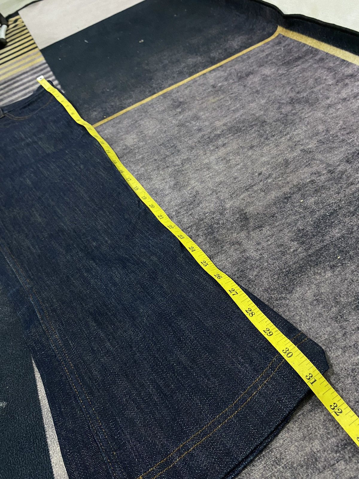 Comme des Garcons Y2k COMME DES GARCONS 2/3 DENIM PANTS Size 30" / US 8 / IT 44 - 13 Thumbnail