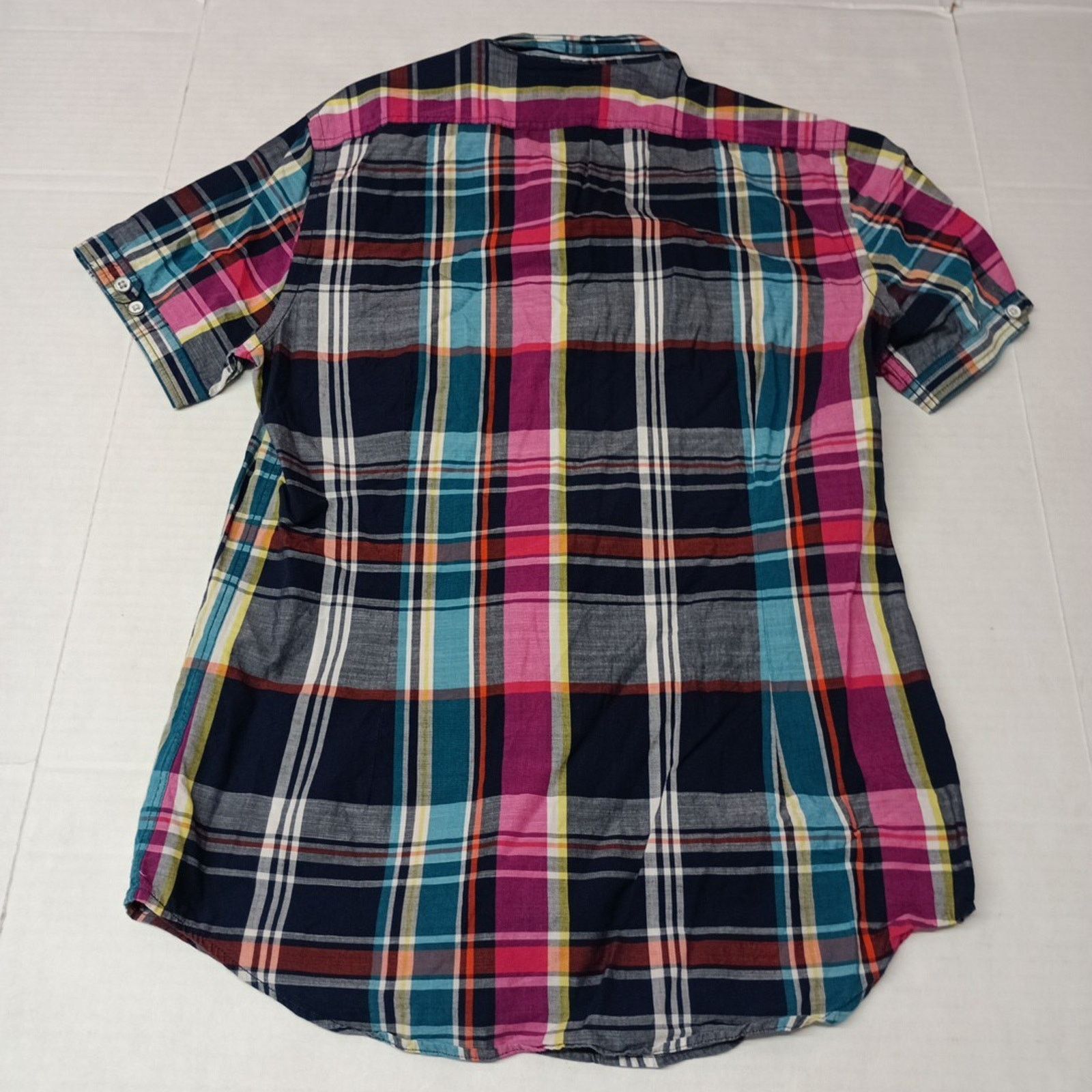 Express Express Shirt Men's S Multicolor Fitted Button Up Pockets Size US S / EU 44-46 / 1 - 7 Thumbnail