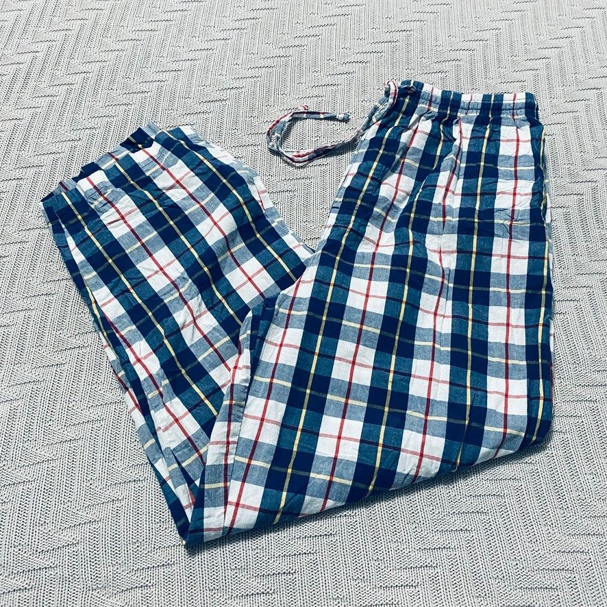 Nautica Nautica blue plaid pj pants Size US 34 / EU 50 - 1 Thumbnail