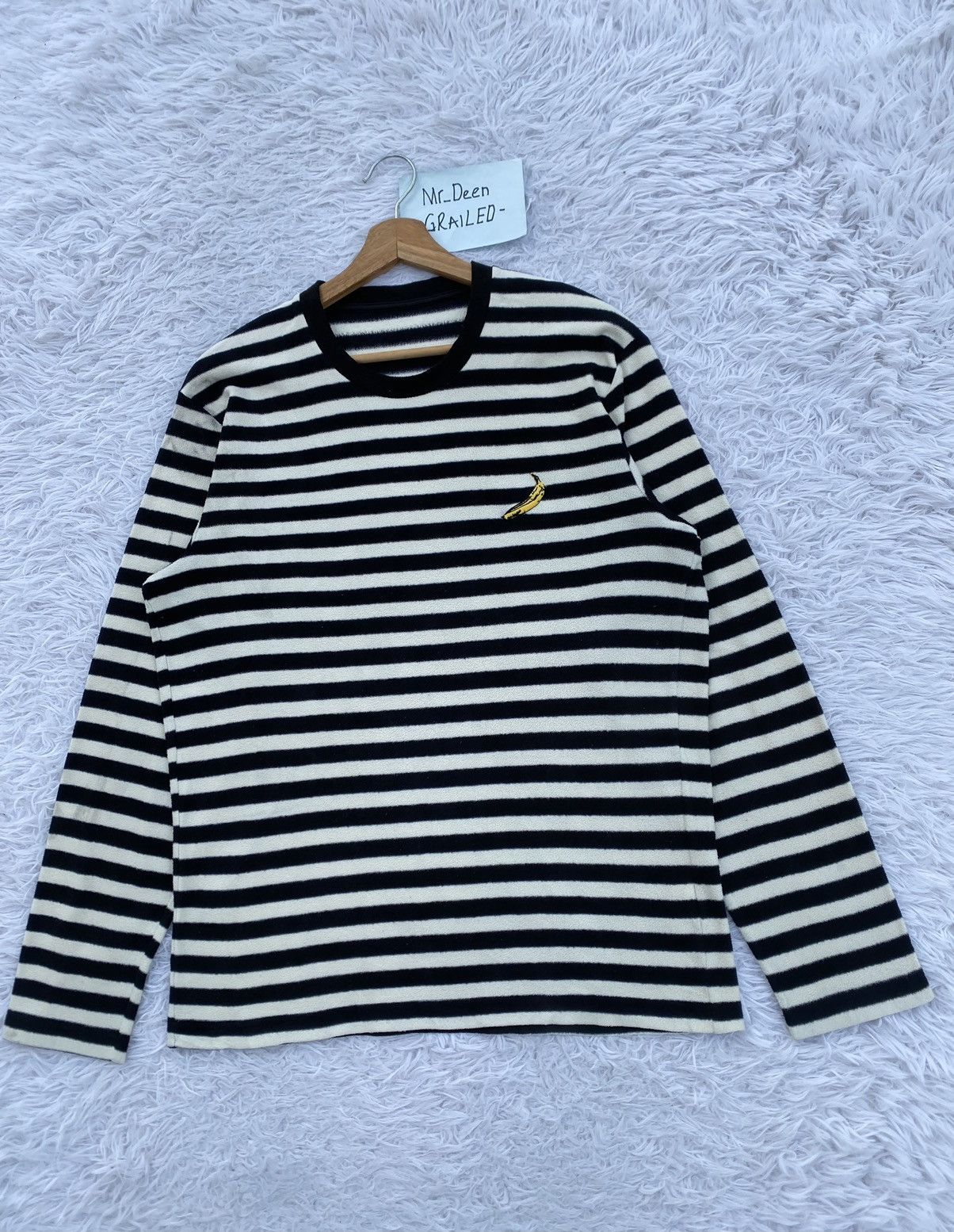 Andy Warhol × Uniqlo Rare Uniqlo x Andy Warhol Grunge Style Striped Long Sleeve Size US L / EU 52-54 / 3 - 3 Thumbnail