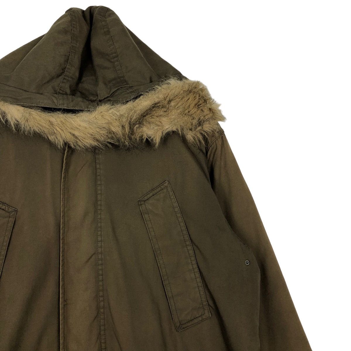 Stussy 🔥90’s Vintage Parka Jacket Stussy Mink Fur Hoodie Winter Size US L / EU 52-54 / 3 - 4 Thumbnail