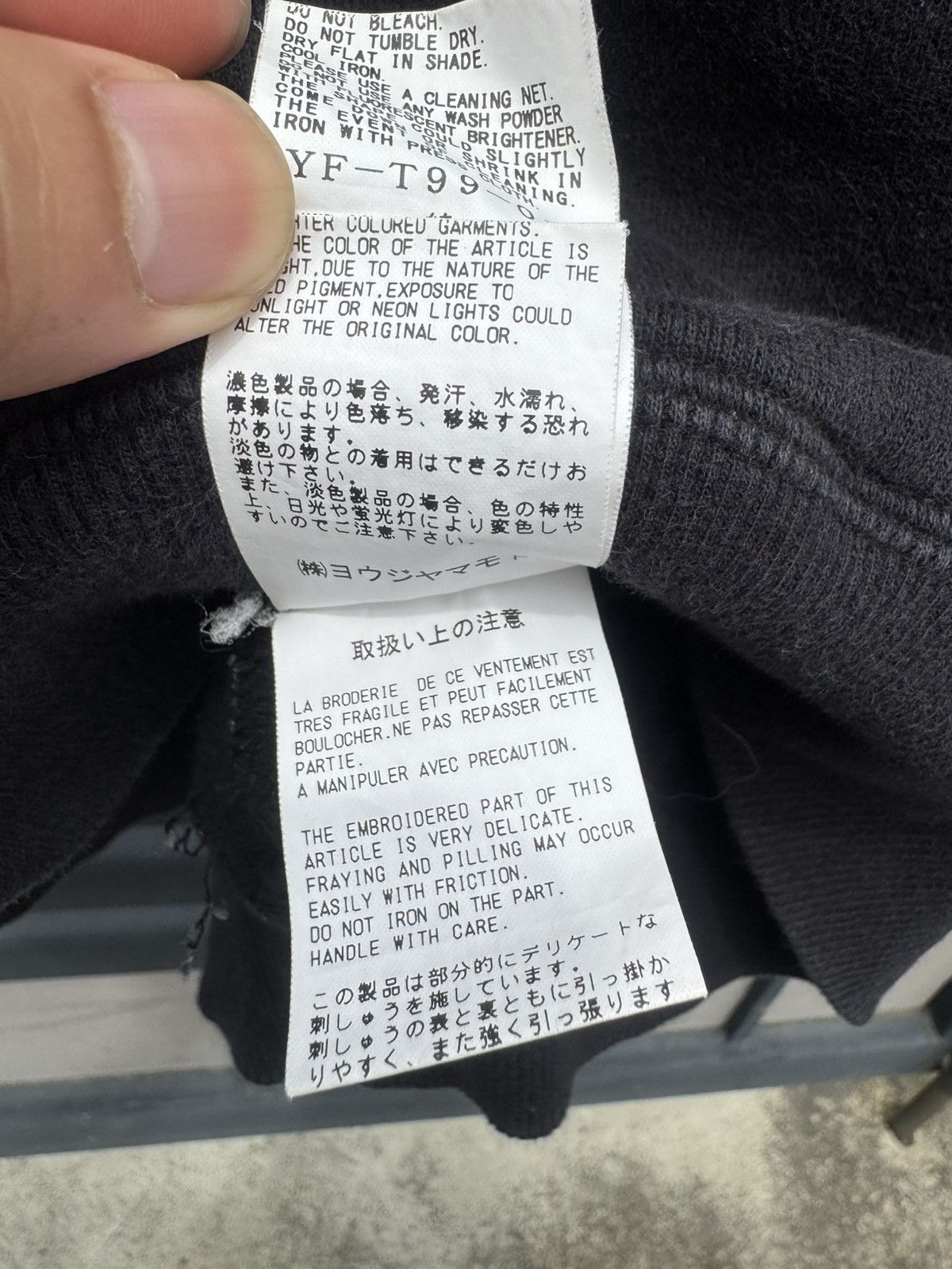 Yohji Yamamoto Yohji Yamamoto X New Era Hoodie Size US L / EU 52-54 / 3 - 11 Thumbnail