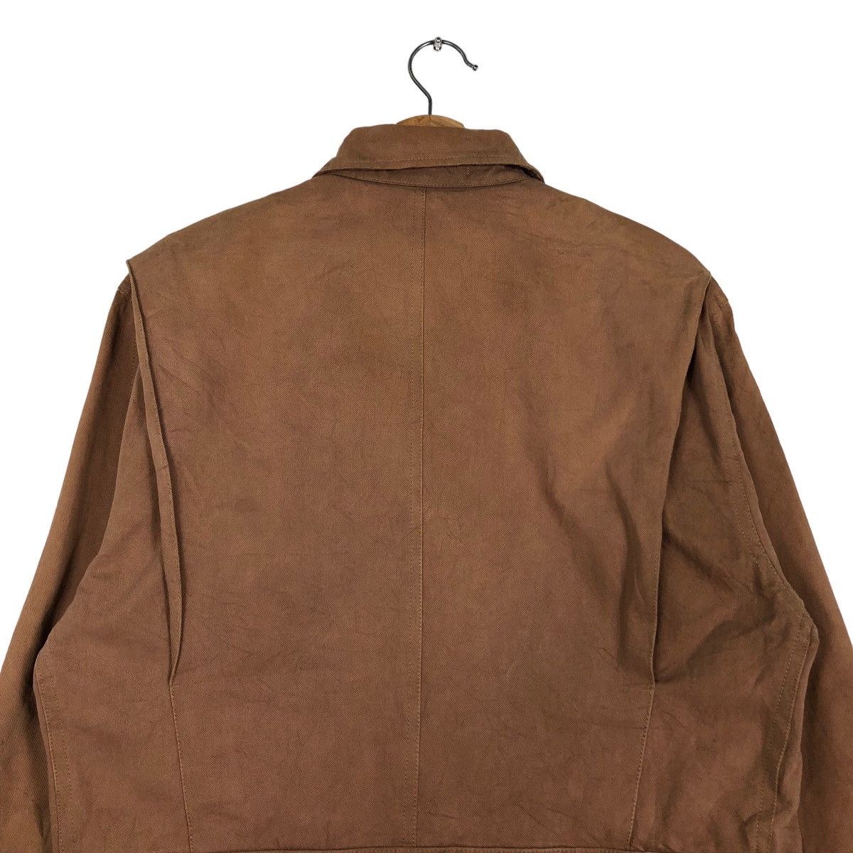 Japanese Brand 🔥Vintage Biker Chore Jacket Beams Japan Made Zipper Size US M / EU 48-50 / 2 - 9 Thumbnail
