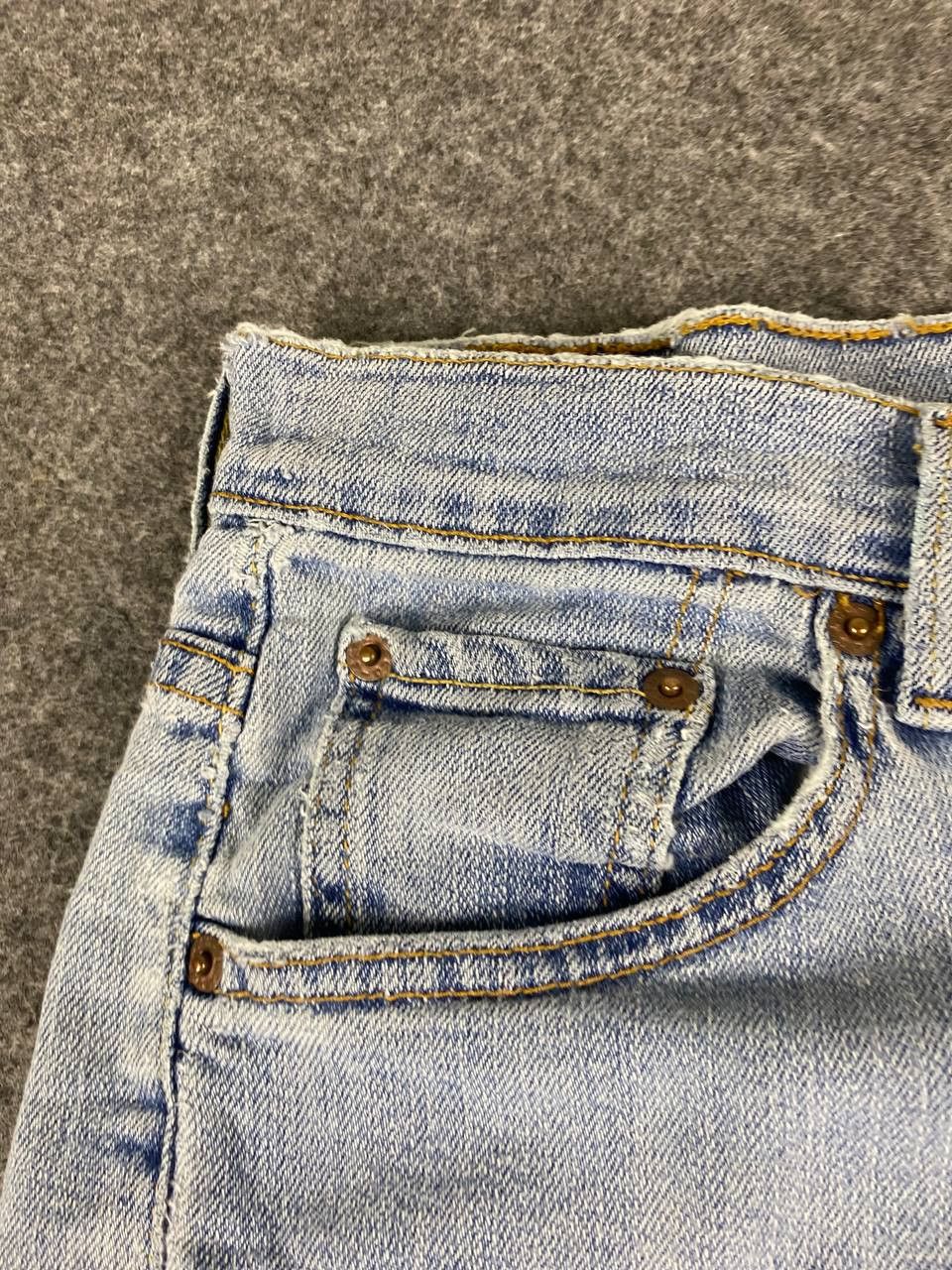 Levi's vintage levis 515 bootcut stretch denim nice design Size 33" - 12 Thumbnail