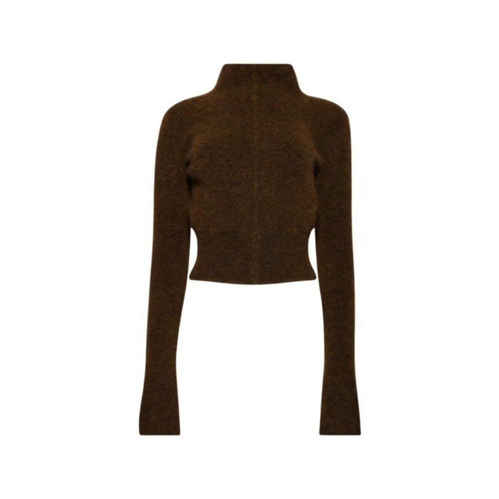 Rick Owens o1mle0426 Magila Headon Pull Top in Brown Size M / US 6-8 / IT 42-44 - 1 Thumbnail
