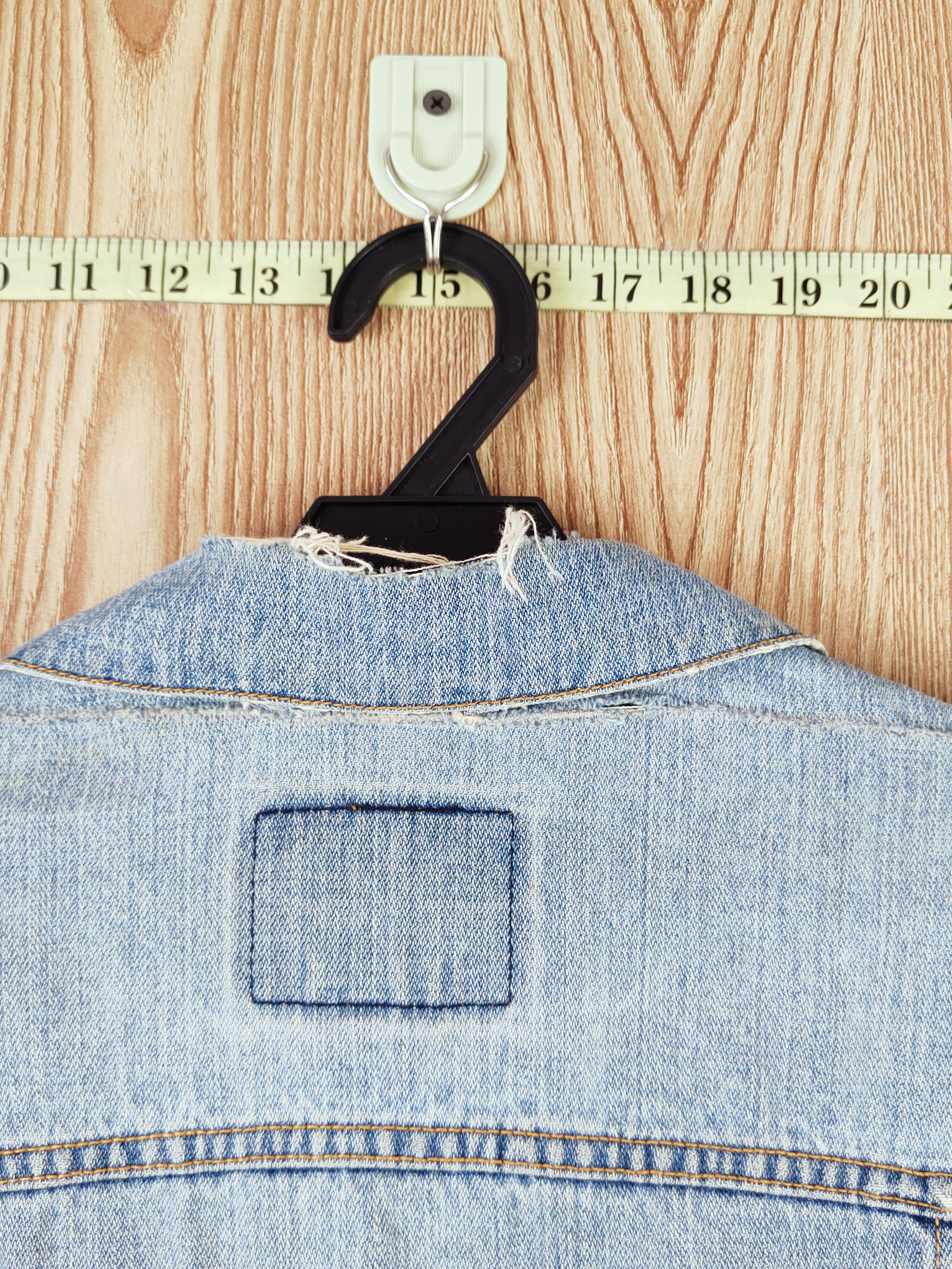 Levi's DL Levi's vintage faded Blue Denim Jackets #W572 Size L / US 10 / IT 46 - 9 Thumbnail
