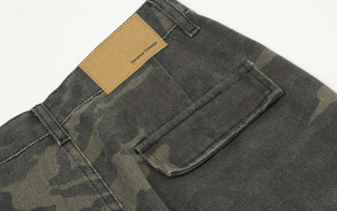 Japanese Brand × Jean Multi-pocket camouflage loose men's casual cargo trousers Size US 32 / EU 48 - 5 Thumbnail