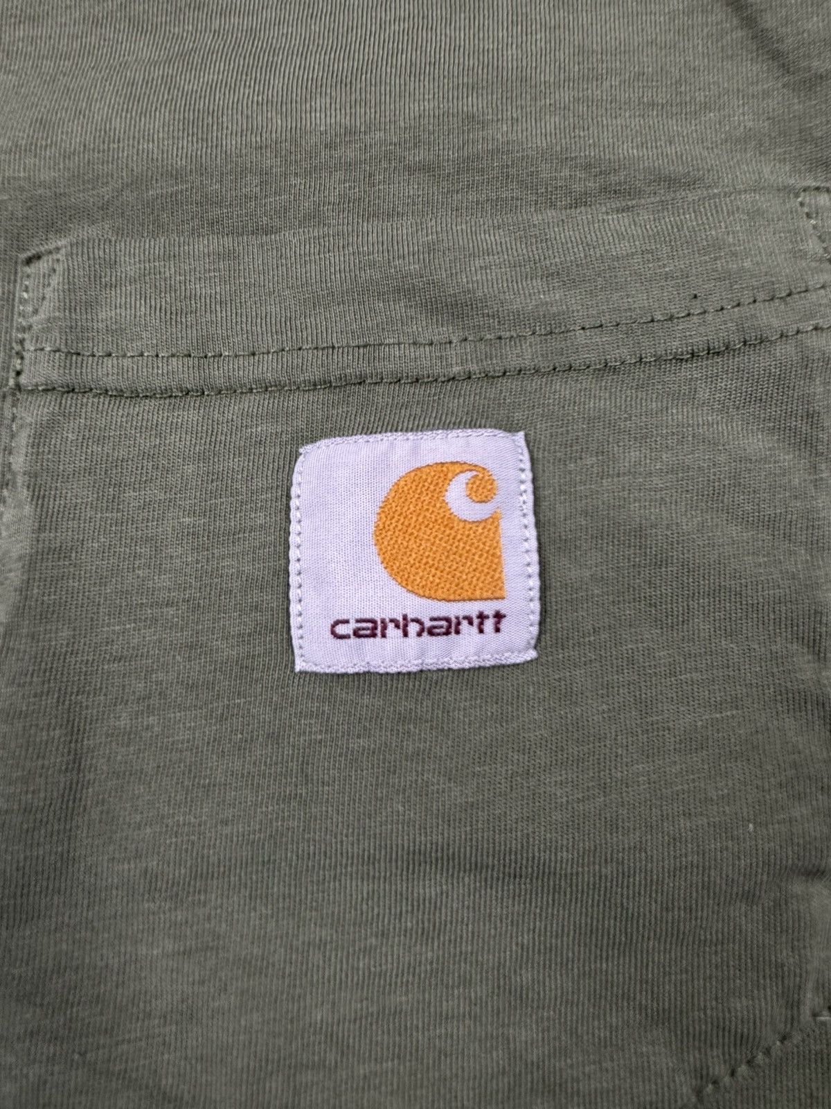Carhartt × Carhartt Wip Vintage y2k Carhartt wip pocket patch logo pocket tee Size US L / EU 52-54 / 3 - 6 Thumbnail