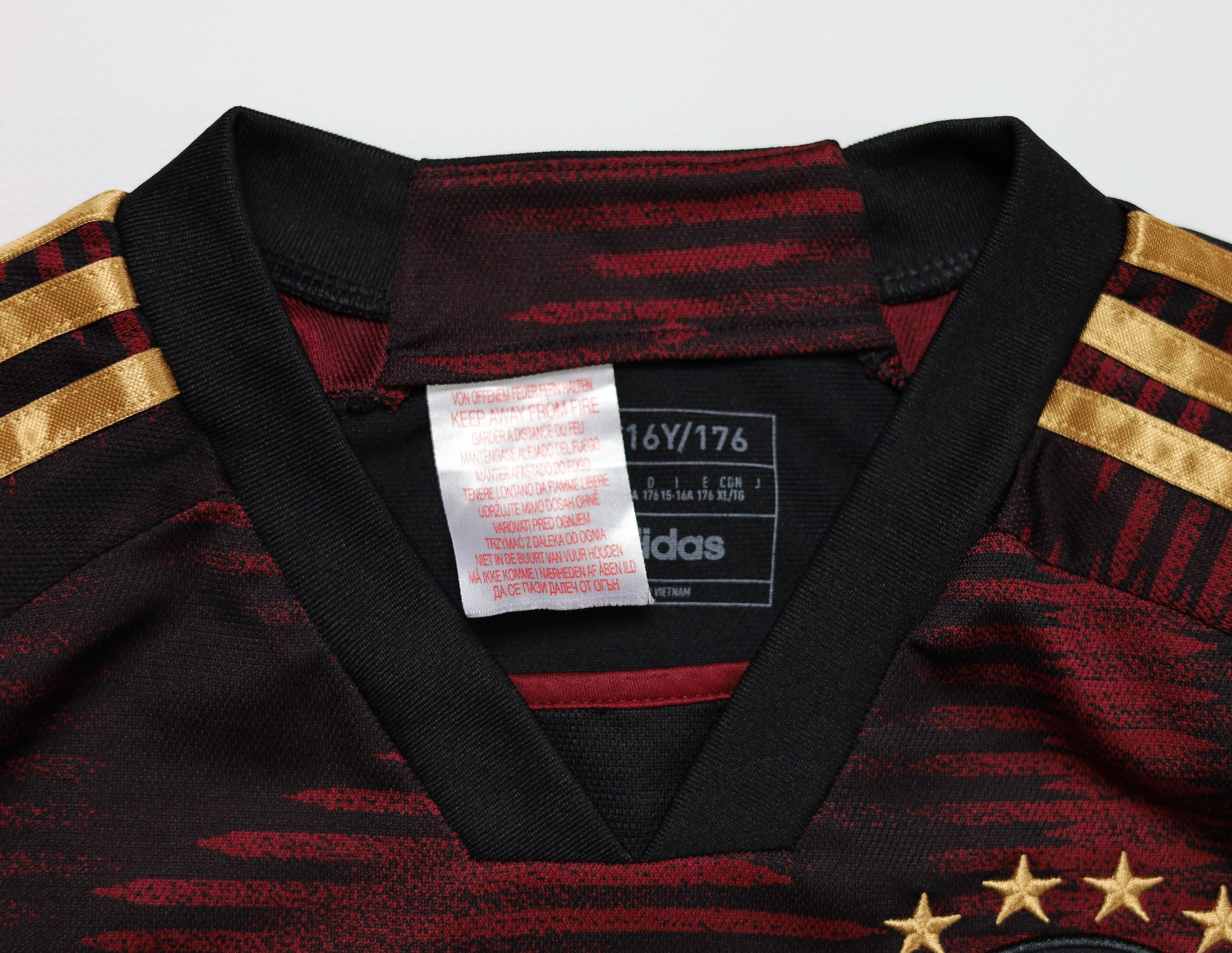 Adidas Adidas Youth Germany National Team Away Jersey 2022 2023 Size US S / EU 44-46 / 1 - 3 Thumbnail
