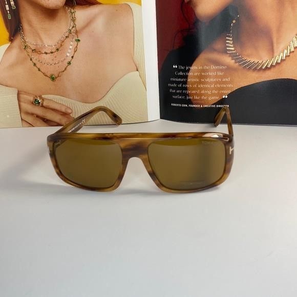 Tom Ford New - Tom Ford Duke Tf754 Soft Squared Acetate Shape Enriche Size ONE SIZE - 6 Thumbnail