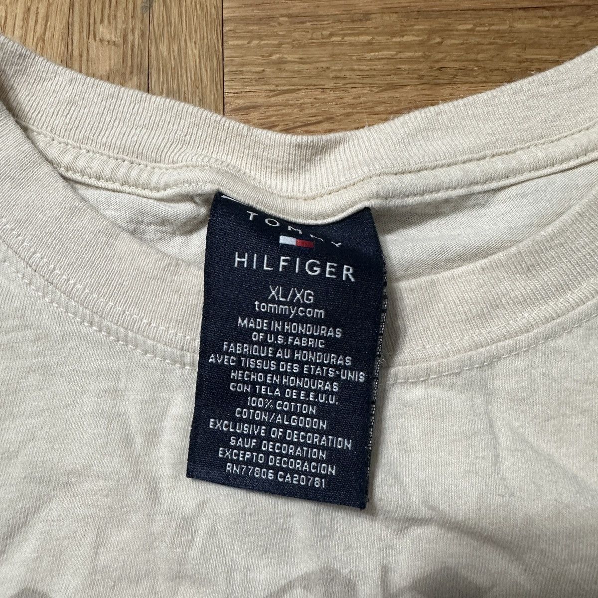 Tommy Hilfiger Vintage Tommy Hilfiger tee Size US XL / EU 56 / 4 - 4 Thumbnail