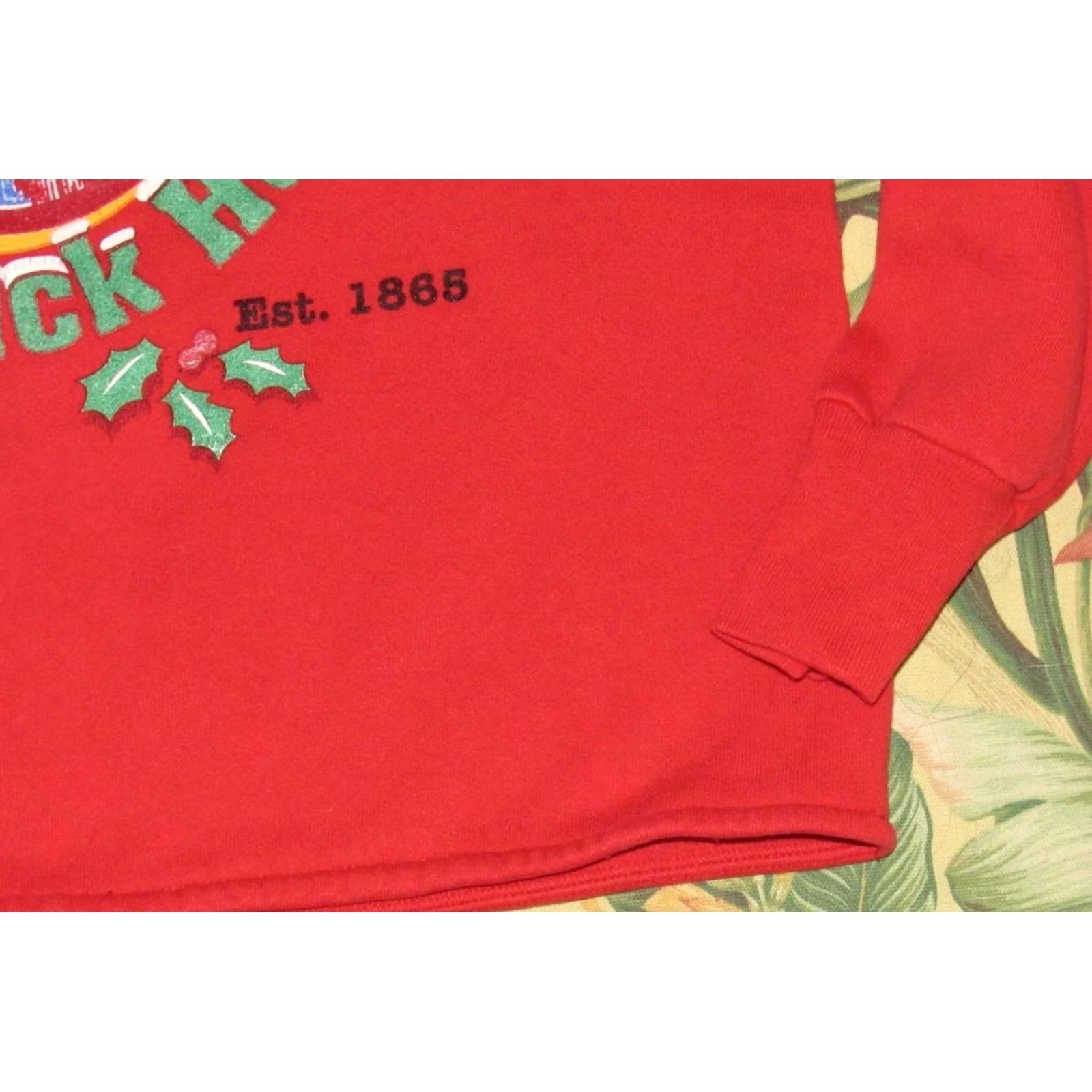 Delta Vtg DUCK HEAD Happy Holidays Christmas Sweatshirt Sweater Made In USA M Size US M / EU 48-50 / 2 - 3 Thumbnail