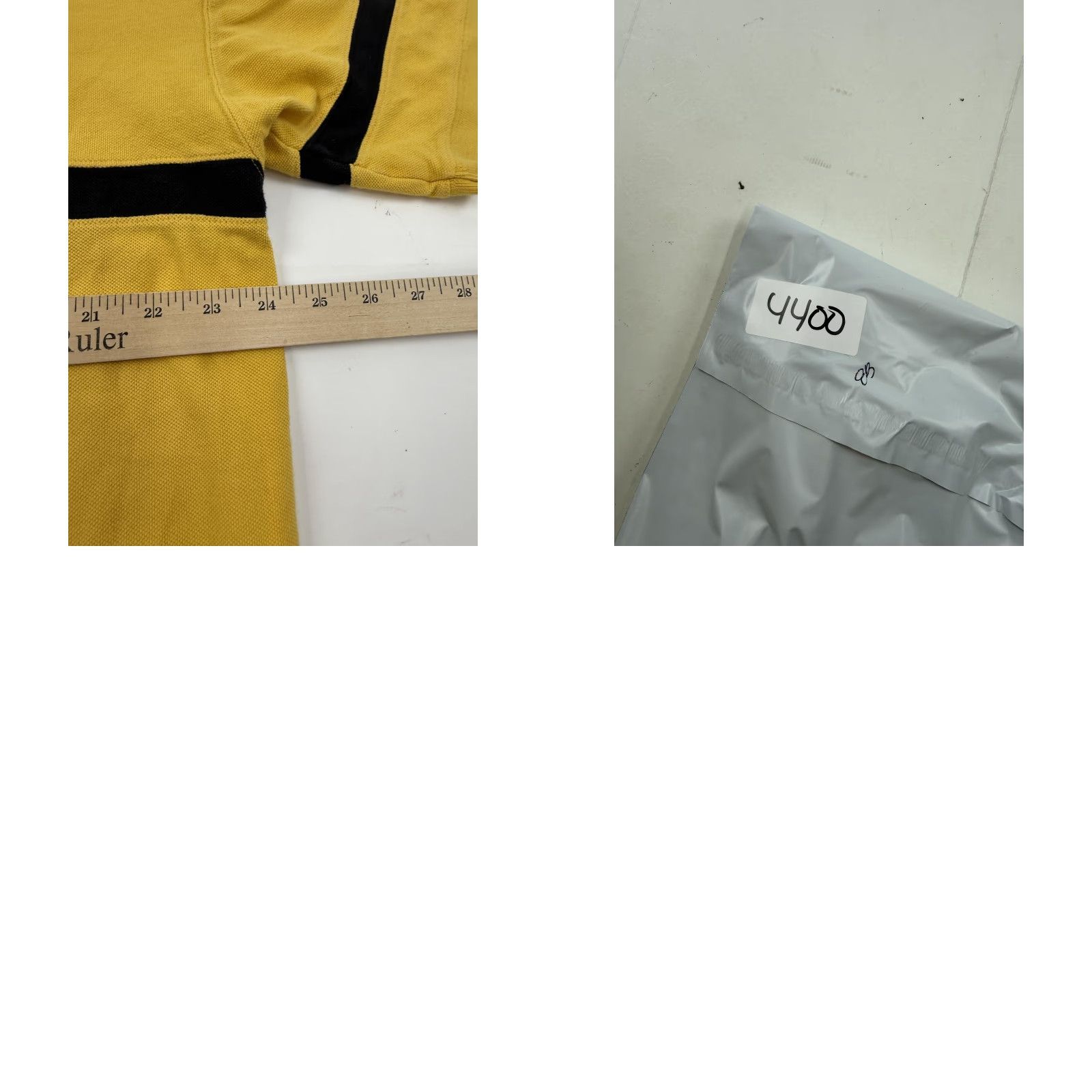 Eddie Bauer Eddie Bauer EBTEK Polo Shirt Mens L Yellow Striped Cotton Golf Casual Top Size US L / EU 52-54 / 3 - 9 Thumbnail