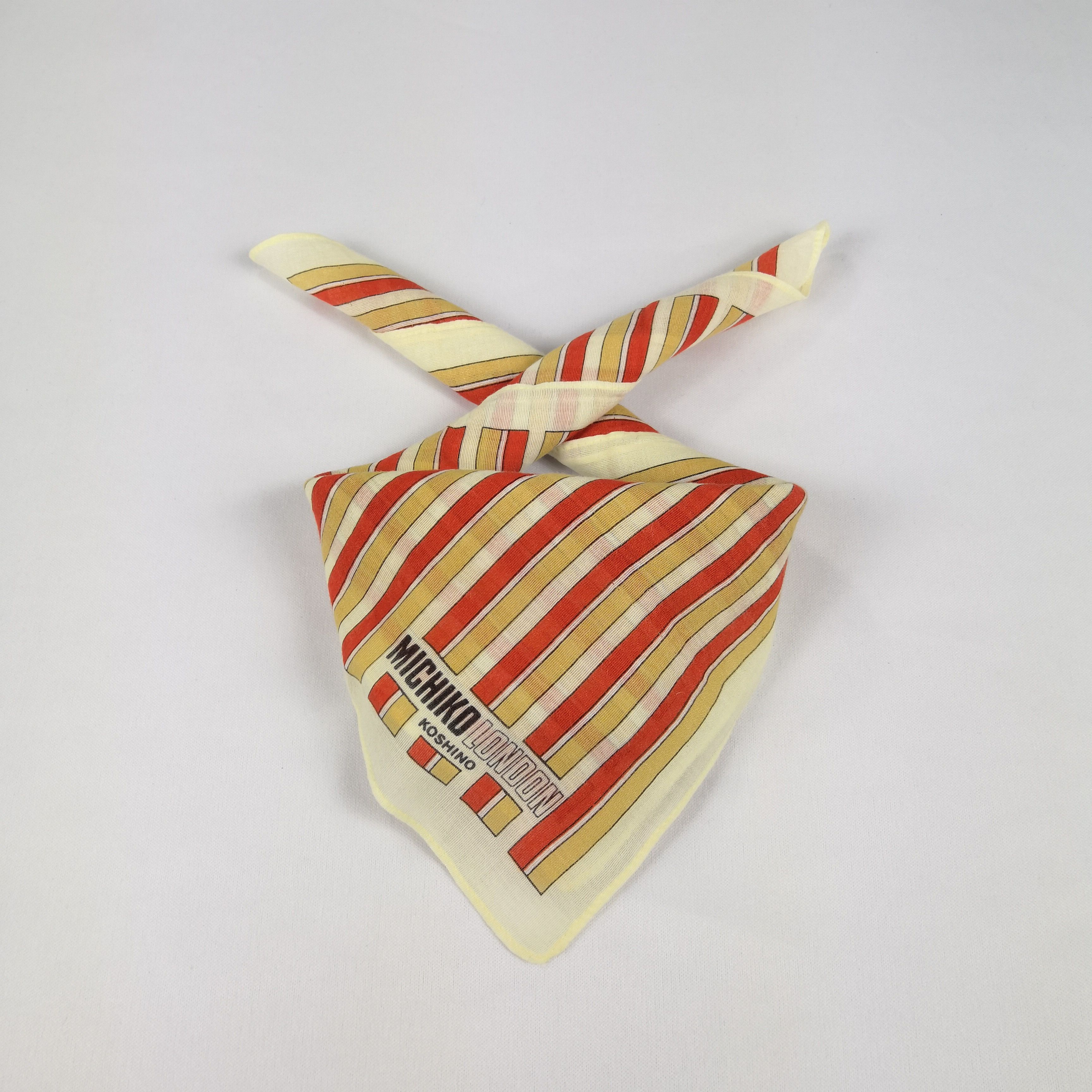 Michiko Koshino London Vintage Michiko London Handkerchief Neckerchief Bandana Size ONE SIZE - 4 Thumbnail