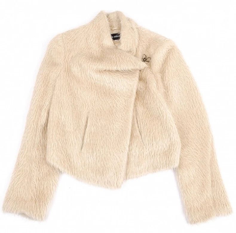 Ann Demeulemeester Ann Demeulemeester beige alpaca coat-2506 Size US M / EU 48-50 / 2 - 1 Thumbnail