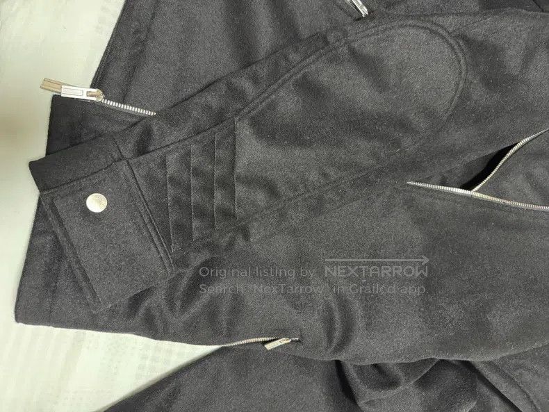 Hermes Hermes Cashmere goatskin coat, 100% cashmere. Hem with dra Size US M / EU 48-50 / 2 - 9 Thumbnail