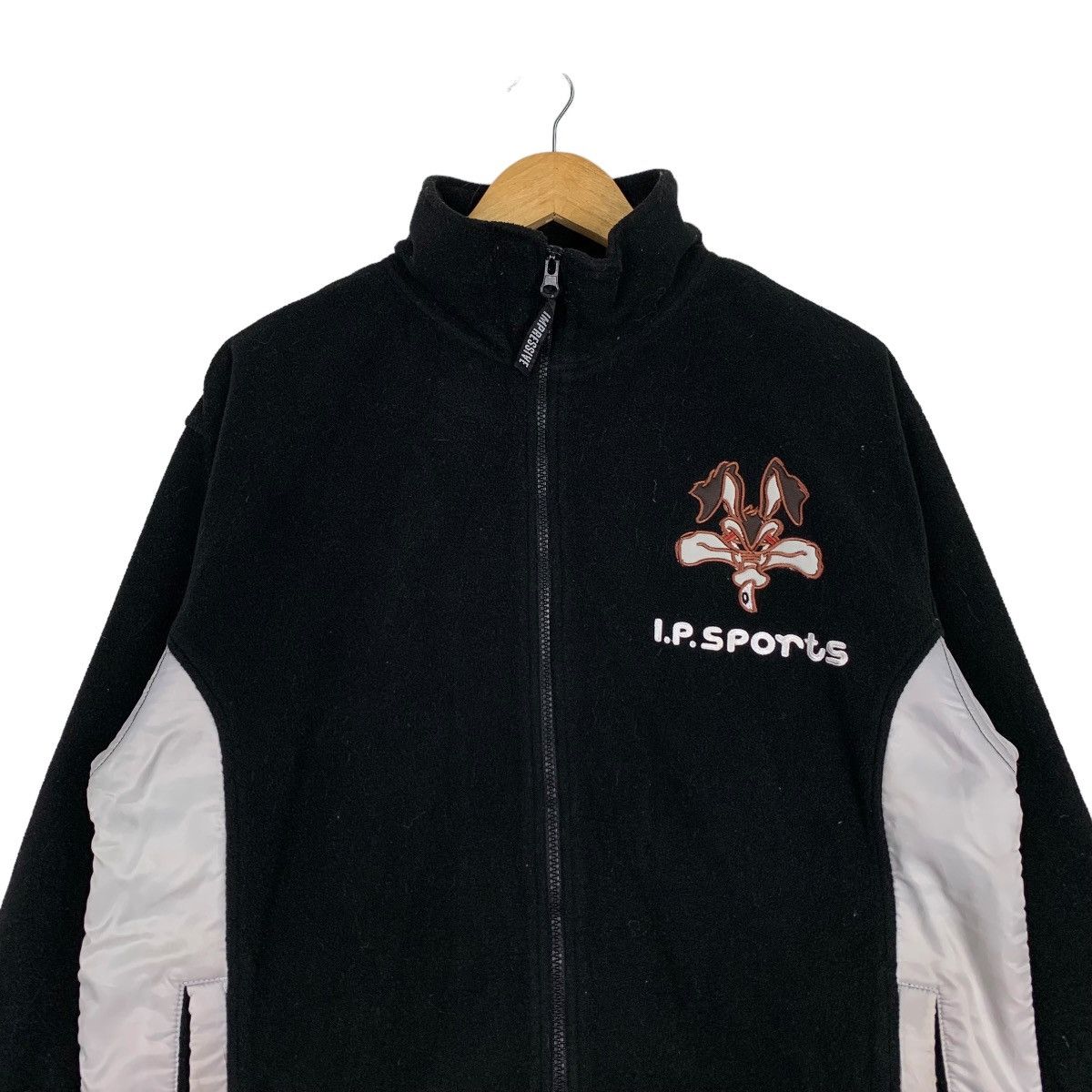 Japanese Brand IMPRESSIVE IP Sports Bunny Face Fleece Jacket #1078-C49 Size US M / EU 48-50 / 2 - 4 Thumbnail