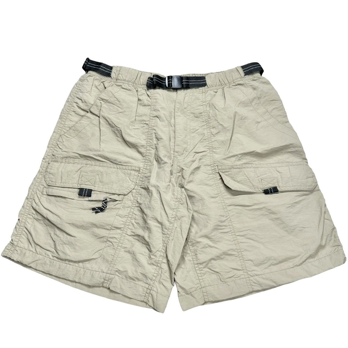 Japanese Brand × Vintage Vintage Y2K Rugged Exposure Nylon Cargo Shorts Size US 34 / EU 50 - 1 Thumbnail