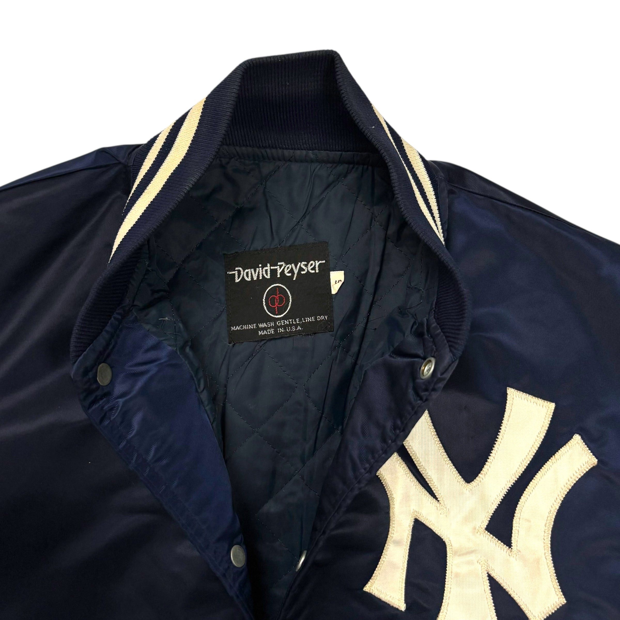 New York Yankees × Vintage 1981 New York Yankees Satin Baseball Jacket - Size M Size US M / EU 48-50 / 2 - 6 Thumbnail