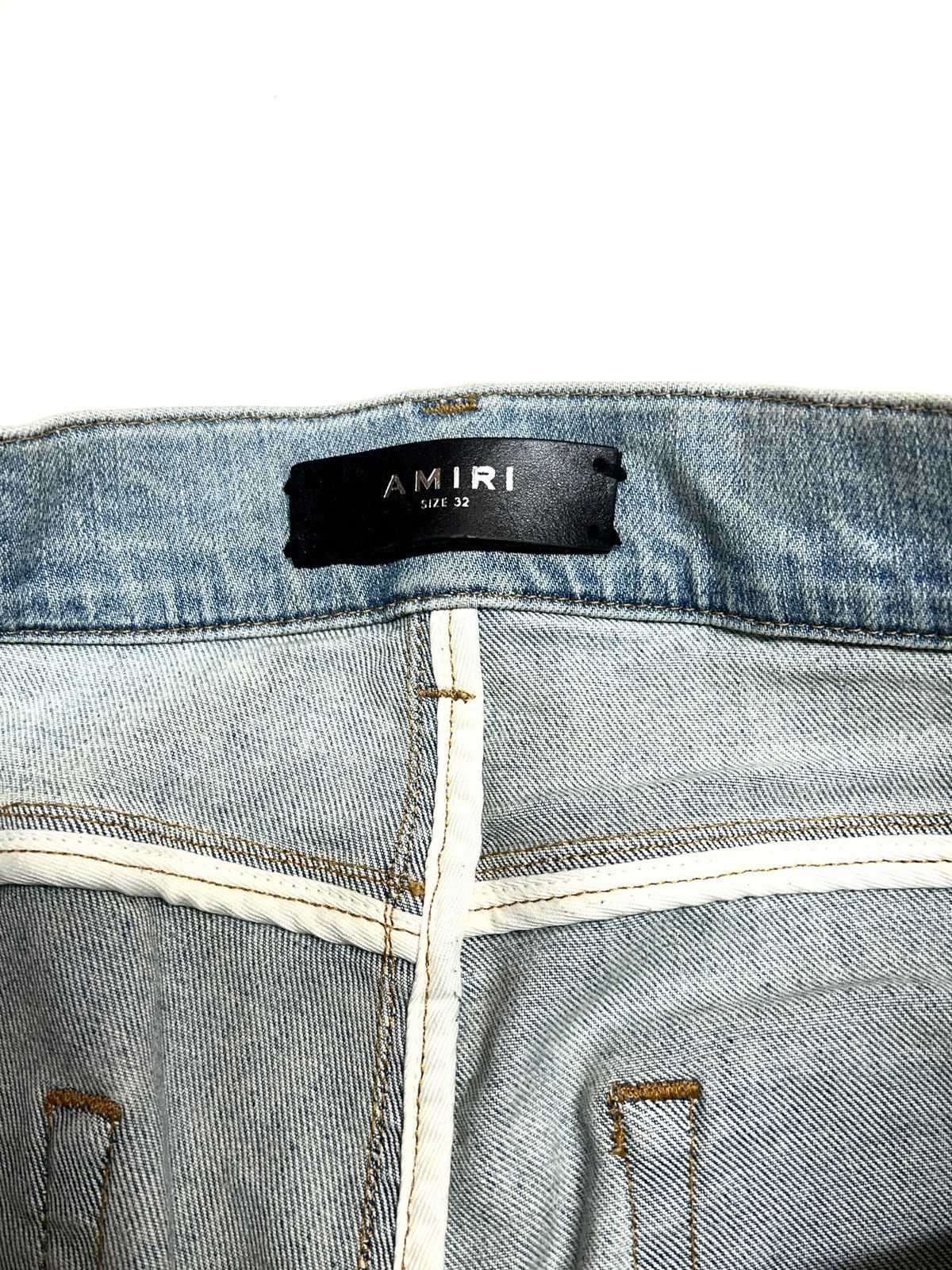 Amiri Art patch jean rn150712 Size US 32 / EU 48 - 11 Thumbnail
