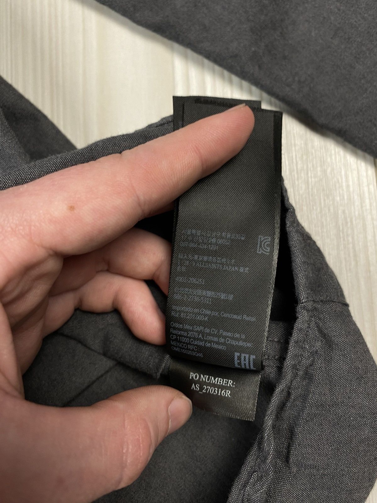 Allsaints Classic allsaints shirt with mini logo Size US M / EU 48-50 / 2 - 9 Thumbnail